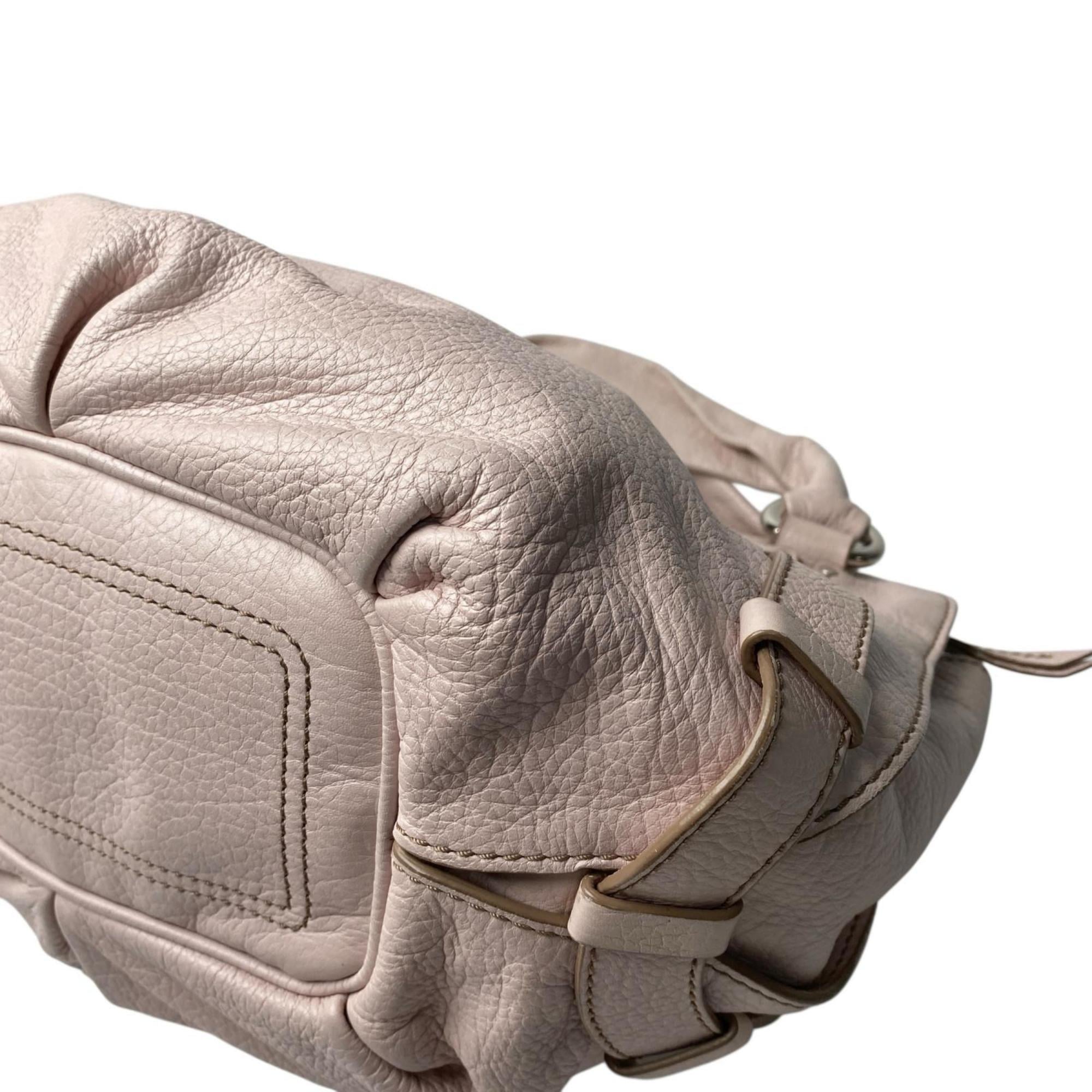 Celine Light Pink Leather Handbag (Pre-Owned)