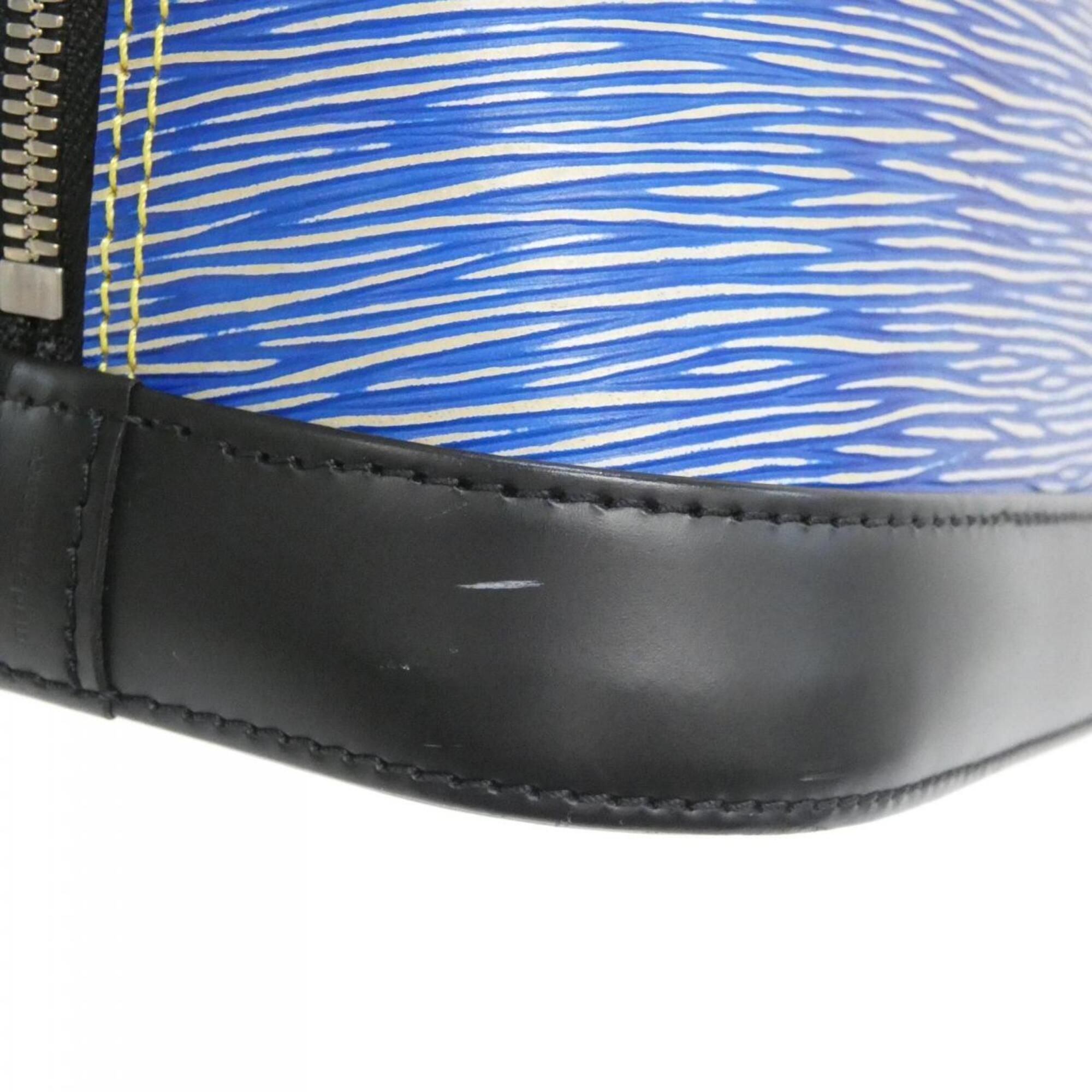 Louis Vuitton Blue Leather Handbag (Pre-Owned)