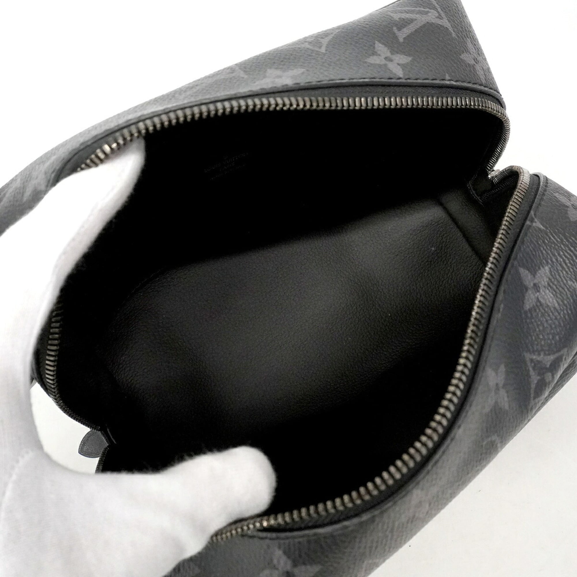 Louis Vuitton Black Clutch Bag (Pre-Owned)