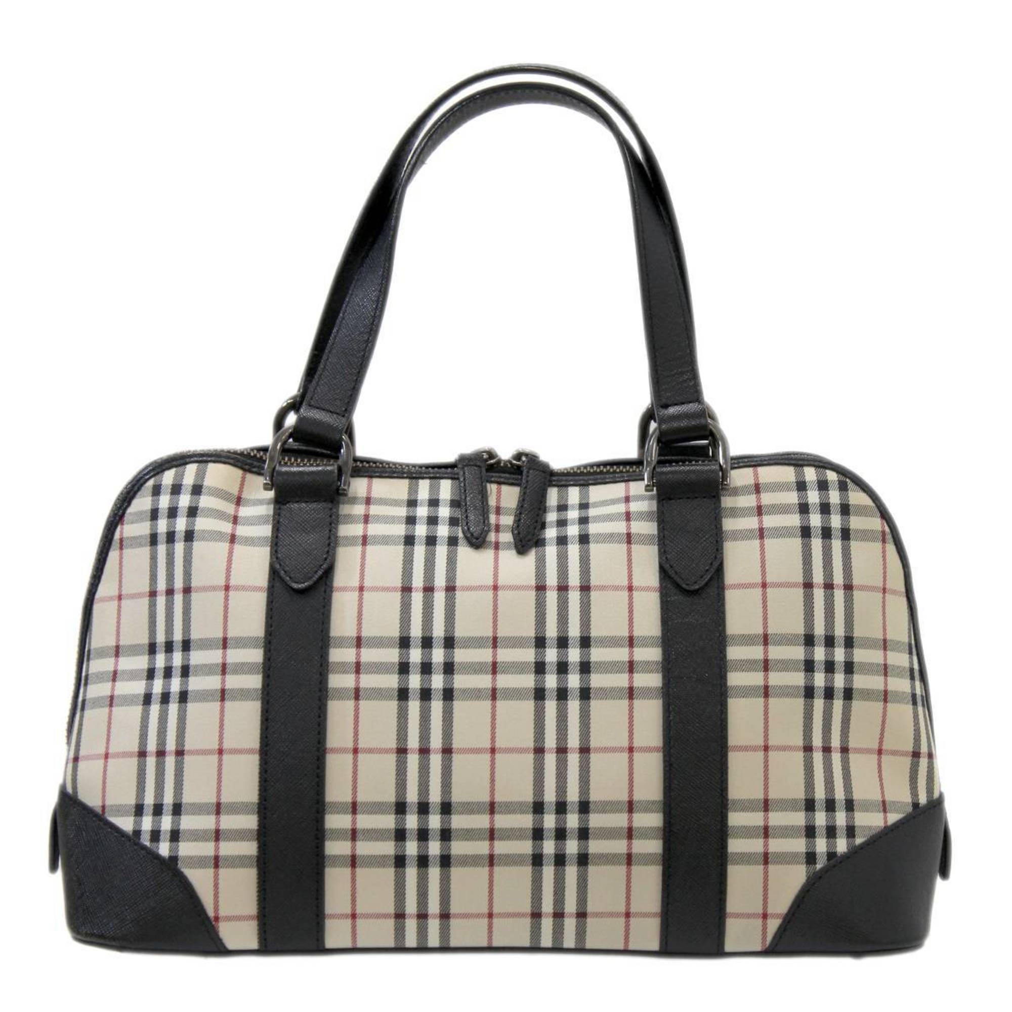 Burberry Multi-Color Canvas Handbag (Pre-Owned)