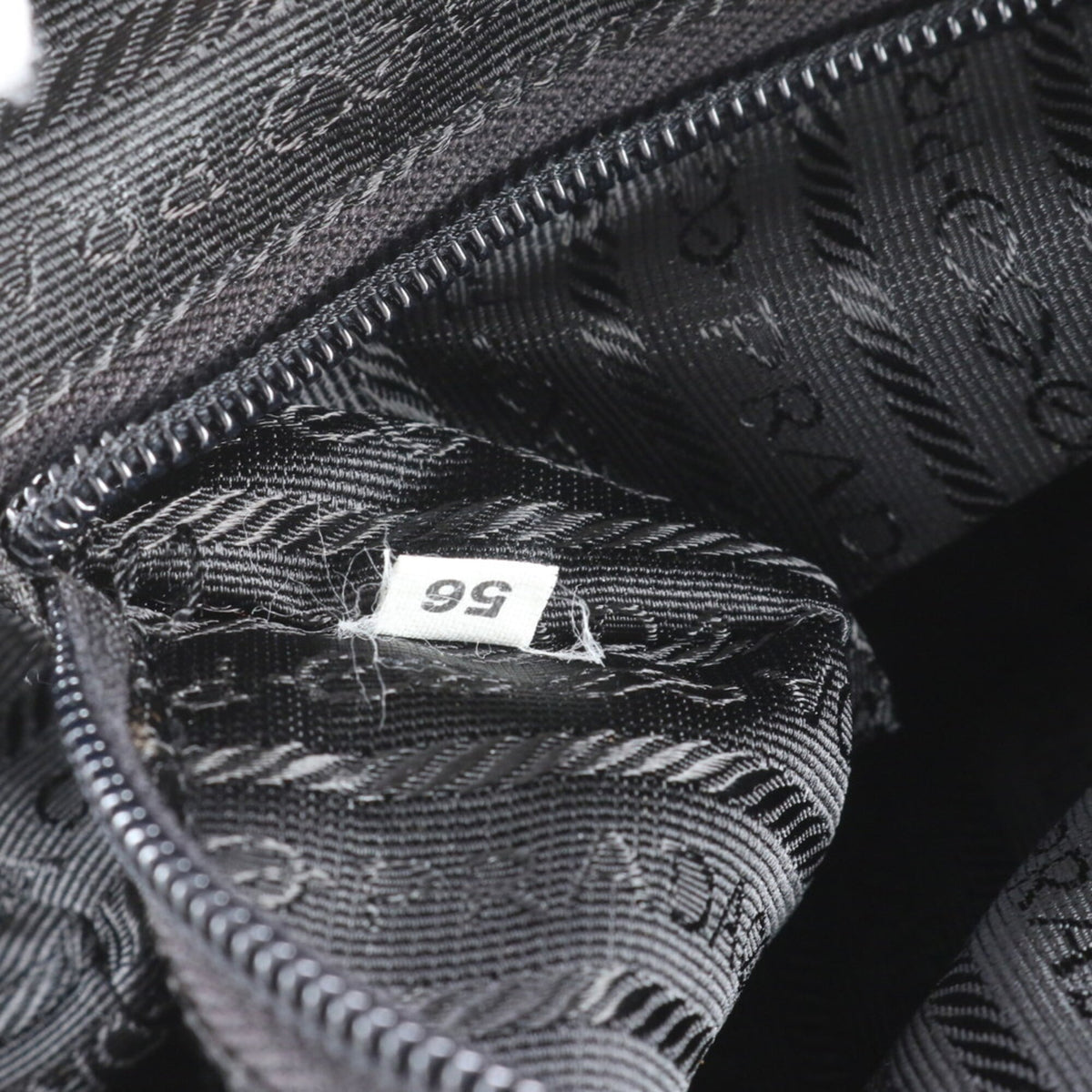 Prada Black Leather Nylon Boston Bag Shoulder Bag (Pre-Owned)