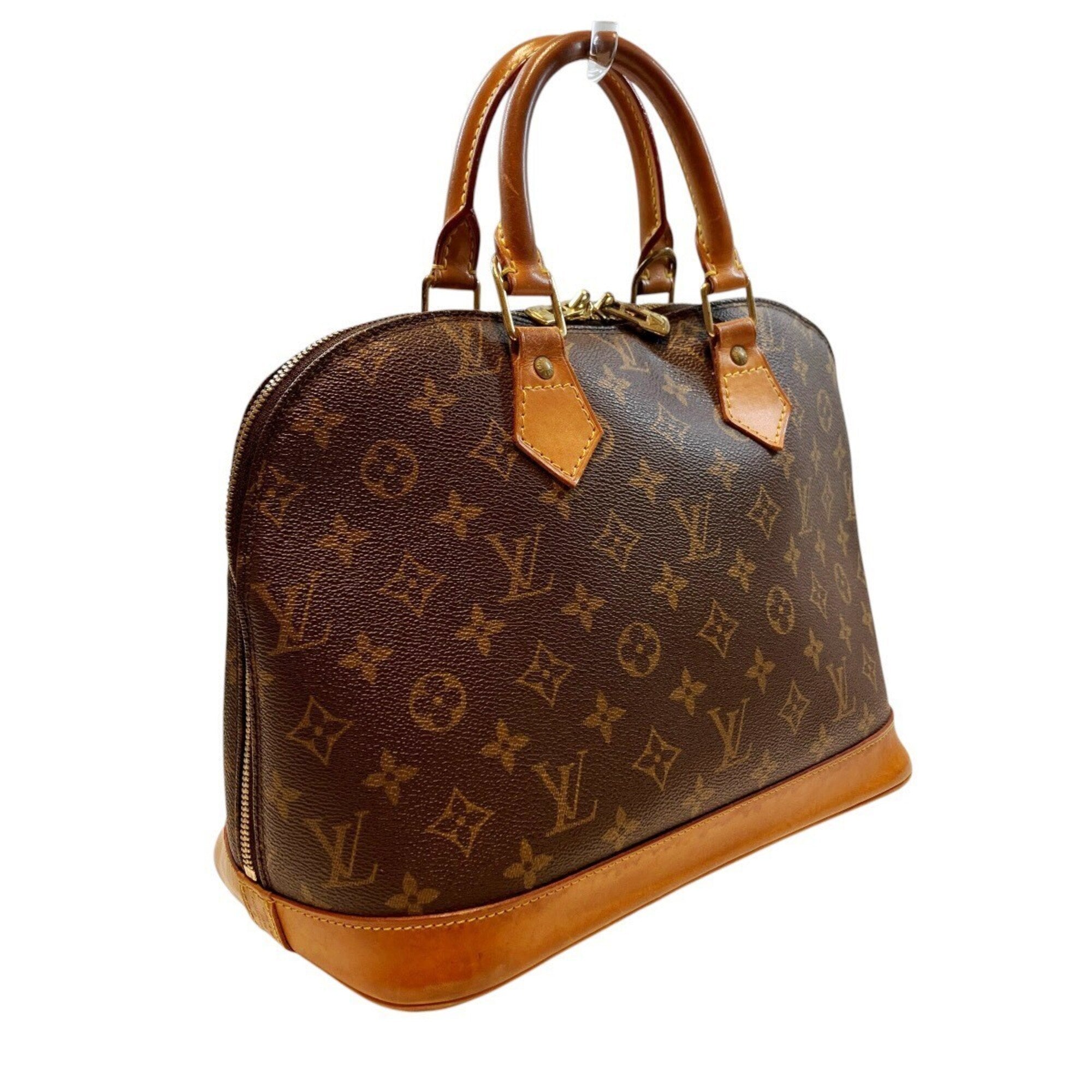 Louis Vuitton Brown Monogram Handbag (Pre-Owned)