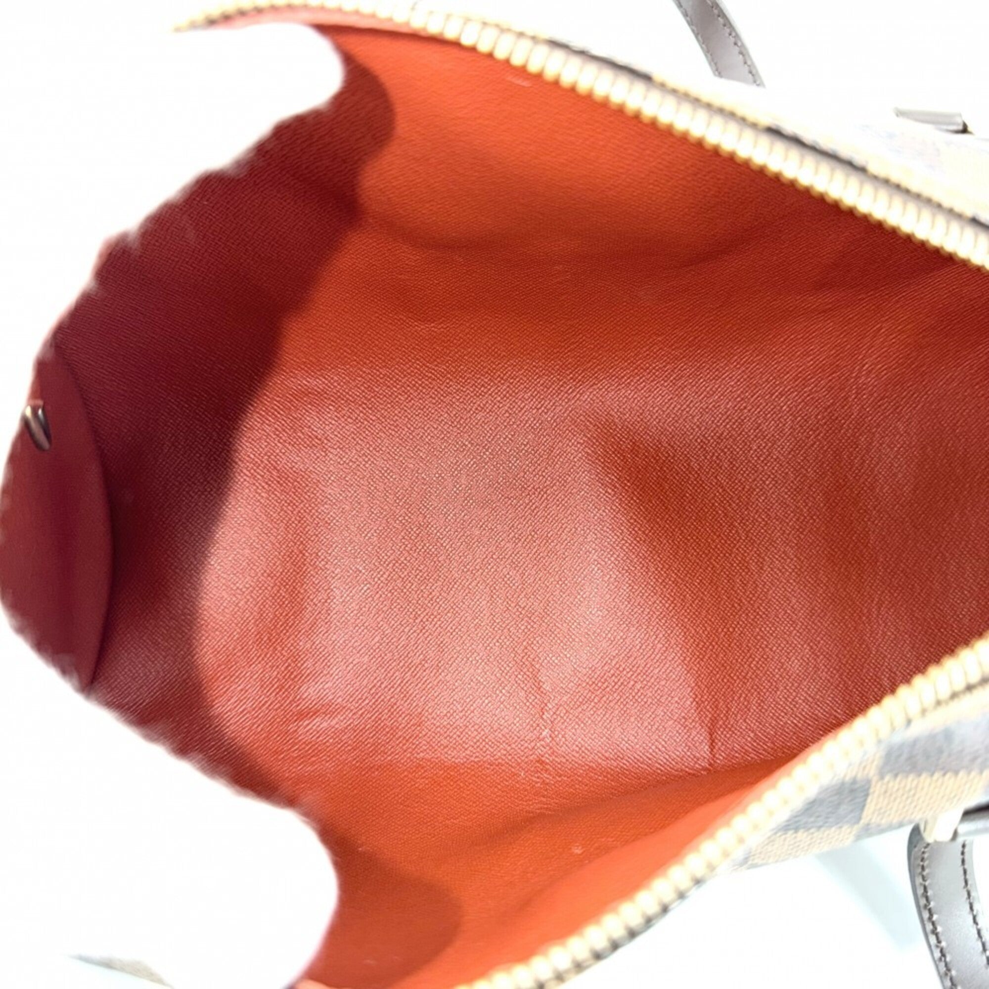 Louis Vuitton Brown Damier Canvas Handbag (Pre-Owned)