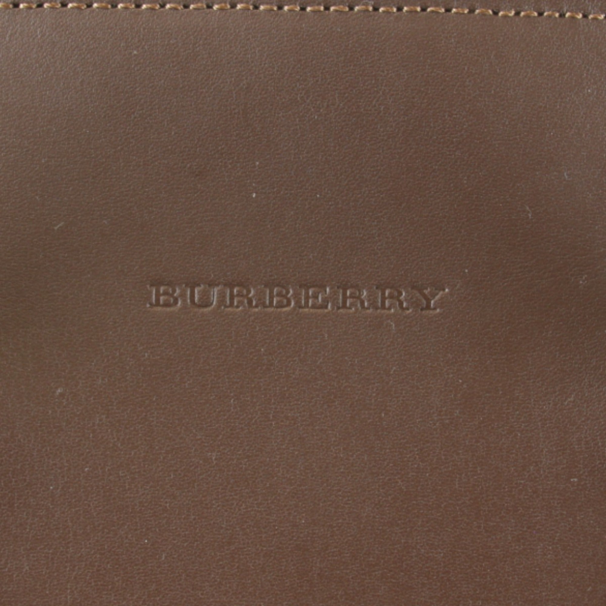 Burberry Brown Leather Handbag (Pre-Owned)