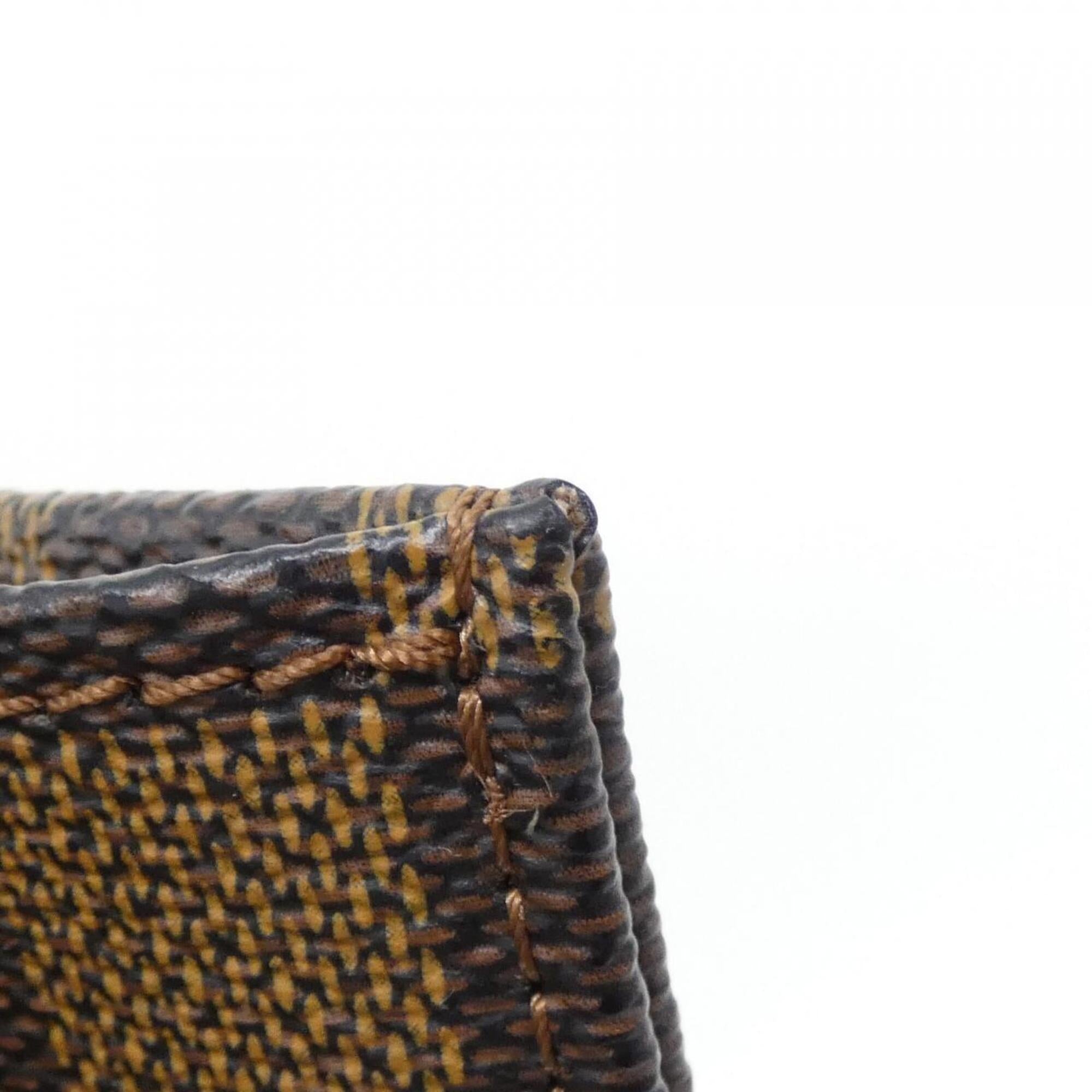 Louis Vuitton Brown Coated Canvas Handbag (Pre-Owned)