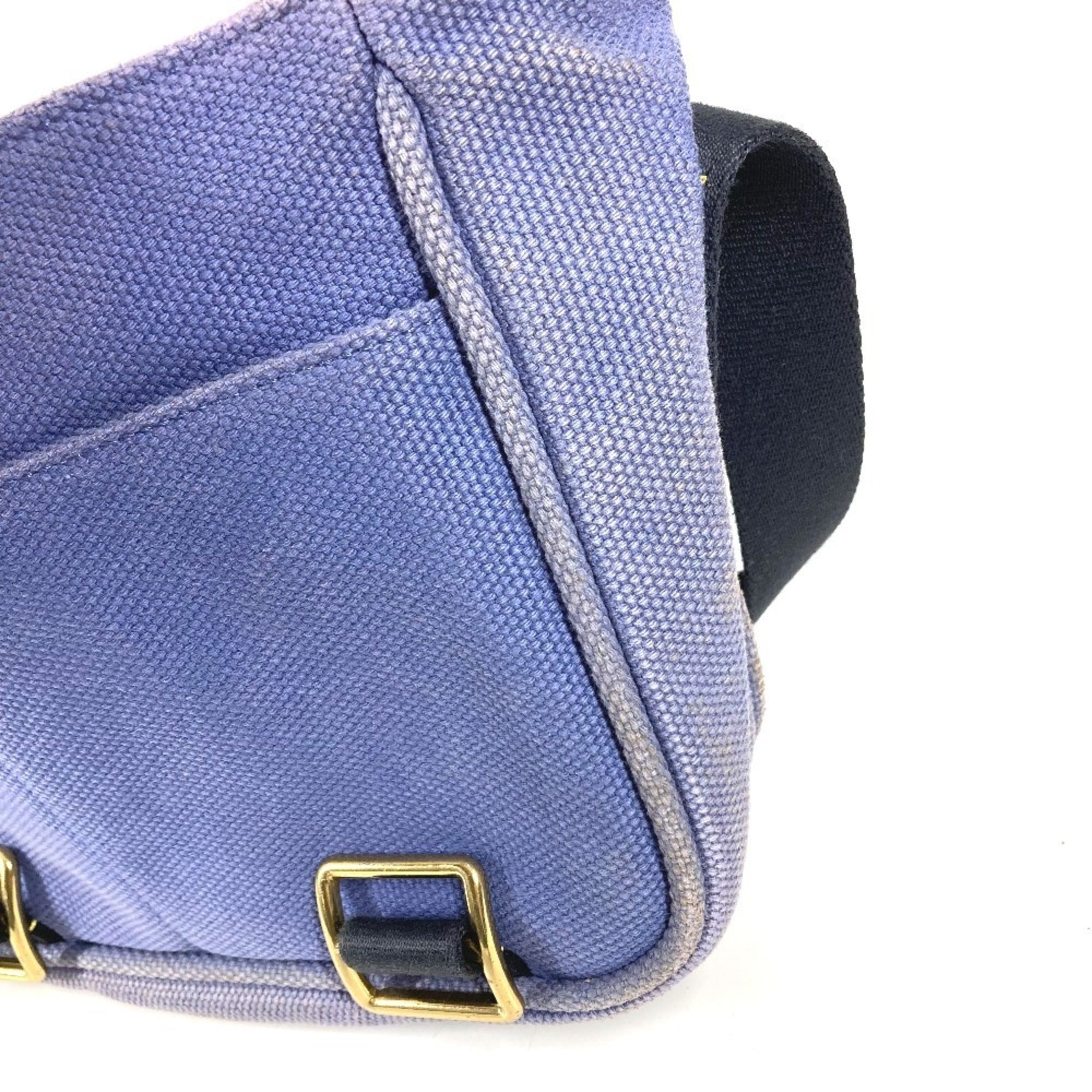 Louis Vuitton Blue Canvas Shoulder Bag Tote Bag (Pre-Owned)