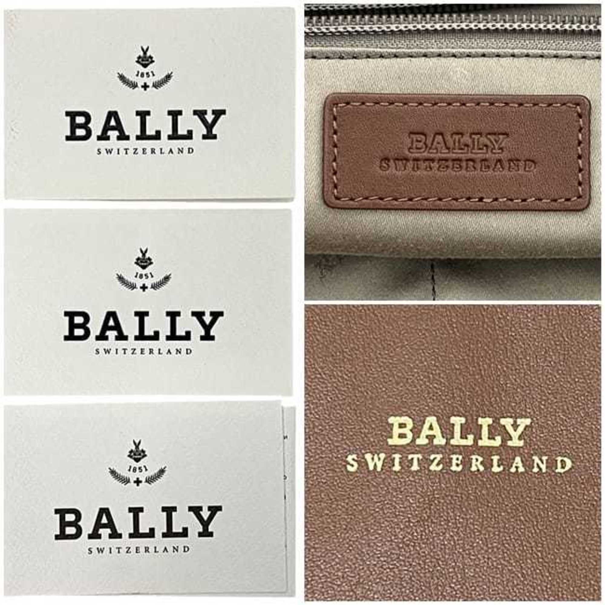 Bally Brown Leather Tote Bag (Pre-Owned)