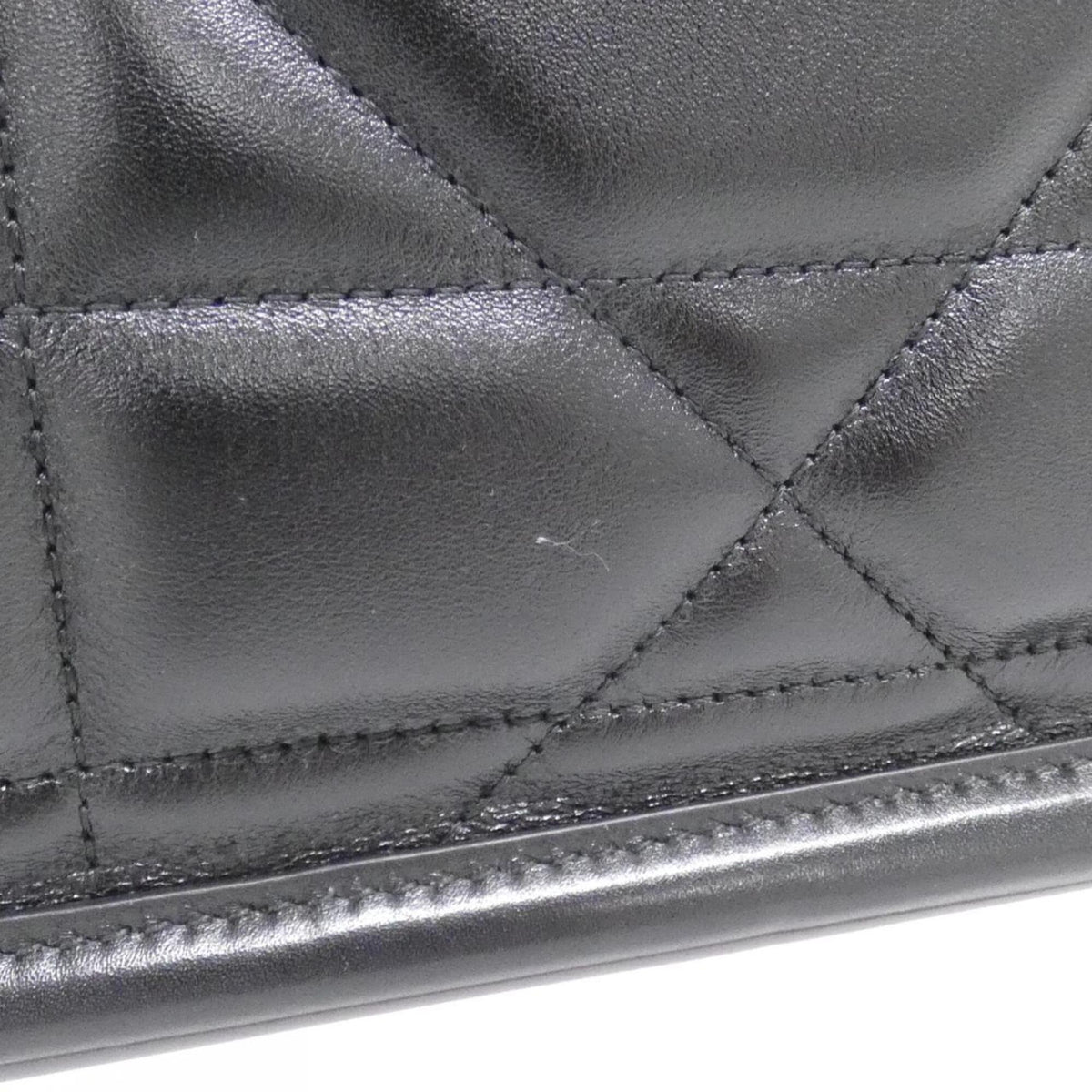 Christian Dior Black Leather Handbag (Pre-Owned)