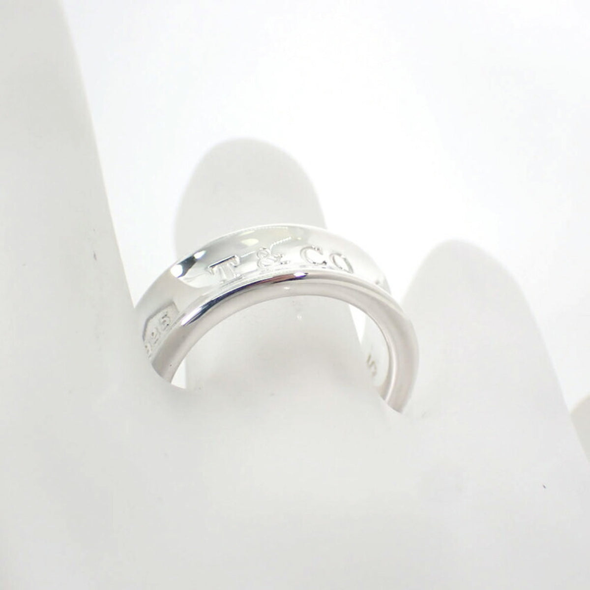 Tiffany Sterling Silver 925 Band Ring (Pre-Owned)