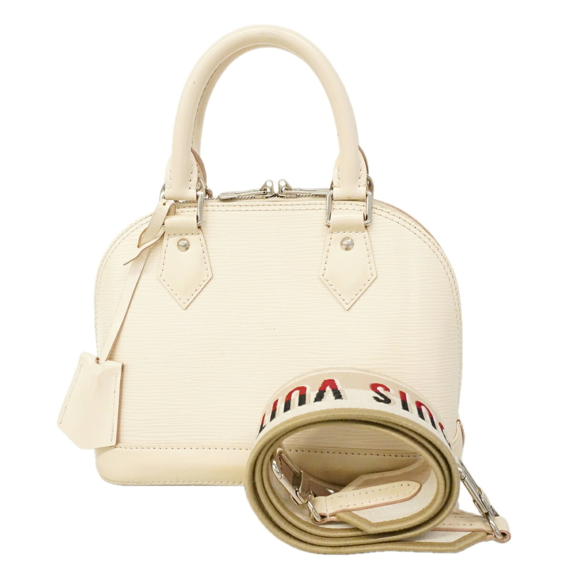 Louis Vuitton White Handbag (Pre-Owned)