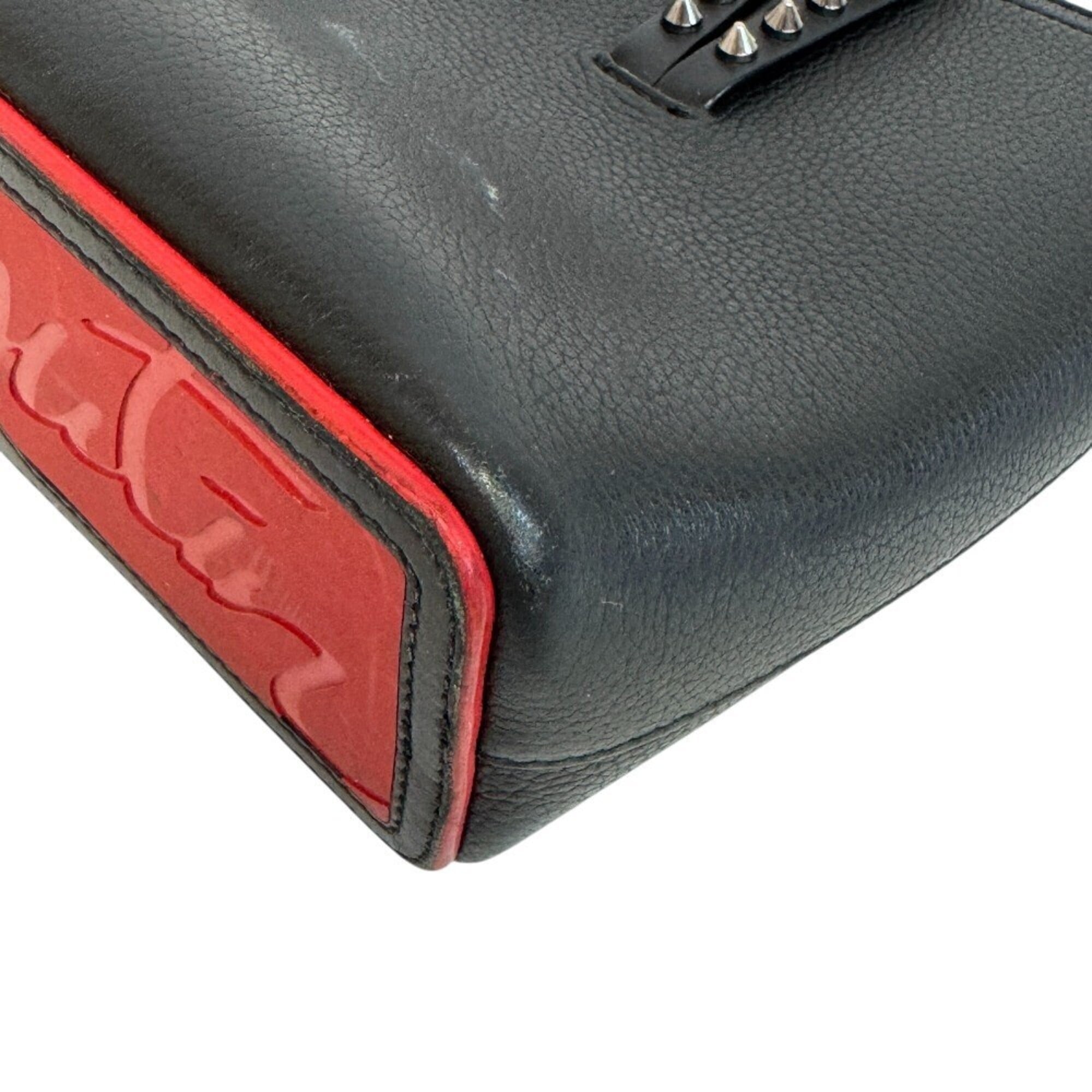 Christian Louboutin Black Leather Handbag (Pre-Owned)