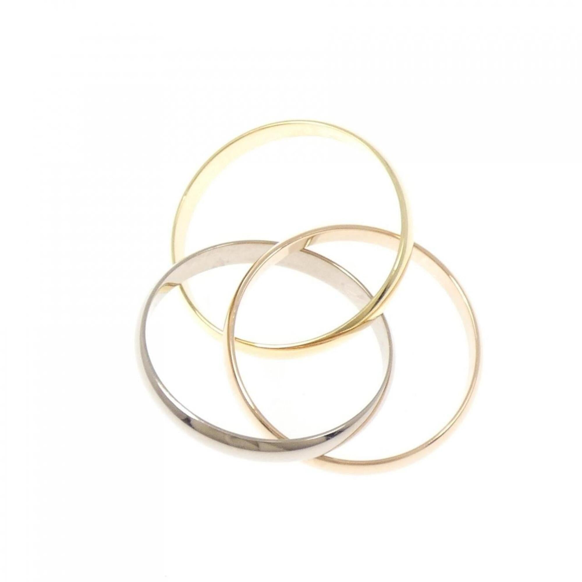 Cartier Yellow Gold (18K) Pink Gold (18K) White Gold (18K) Band Ring (Pre-Owned)