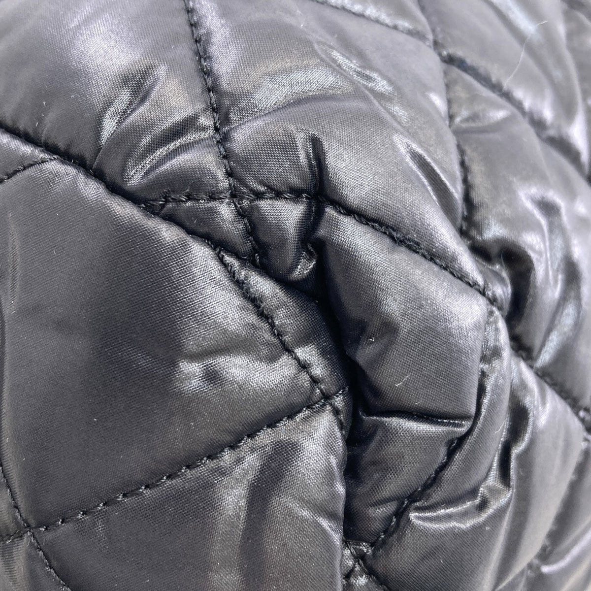 Chanel Black Nylon Boston Bag (Pre-Owned)