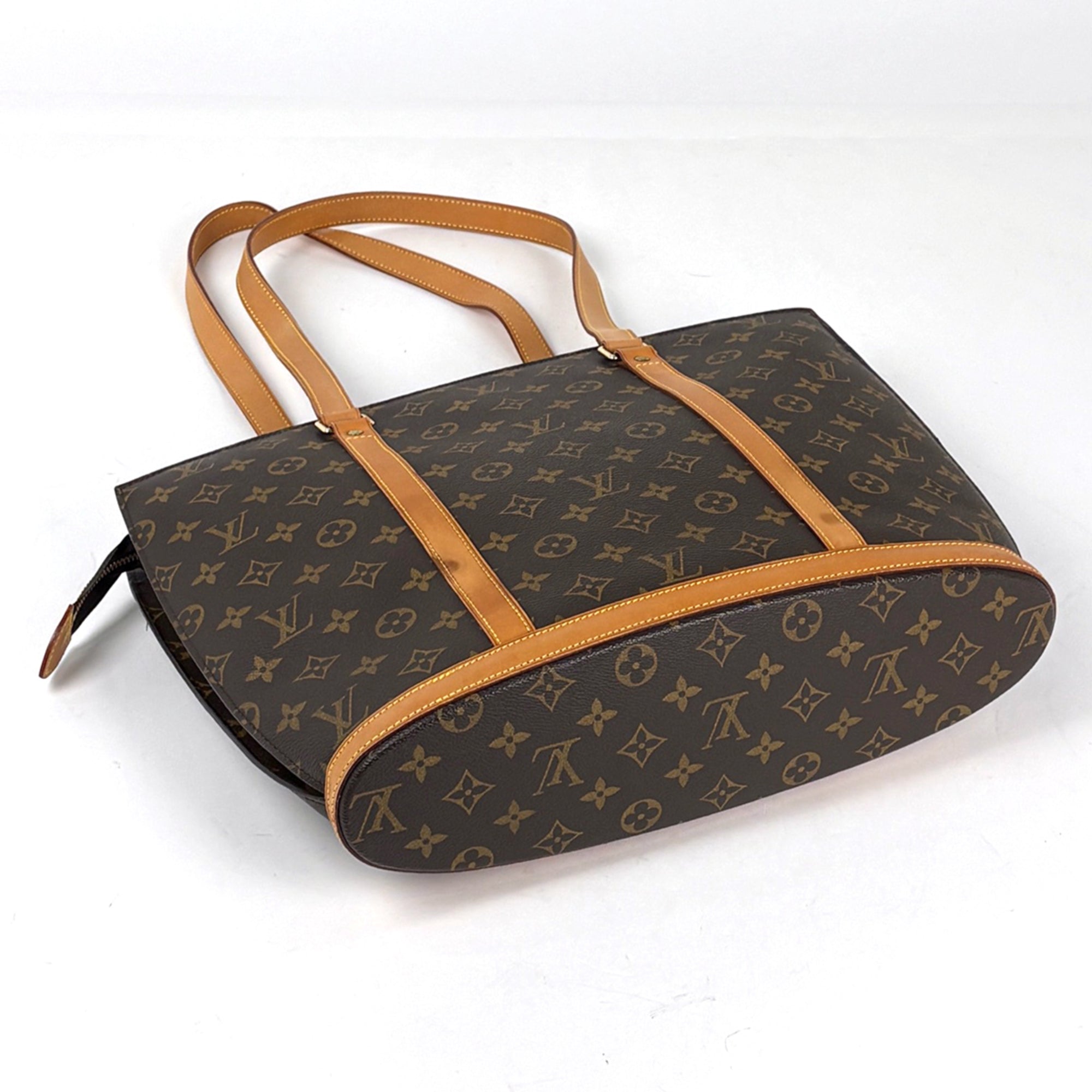 Louis Vuitton Brown Monogram Shoulder Bag Tote Bag (Pre-Owned)