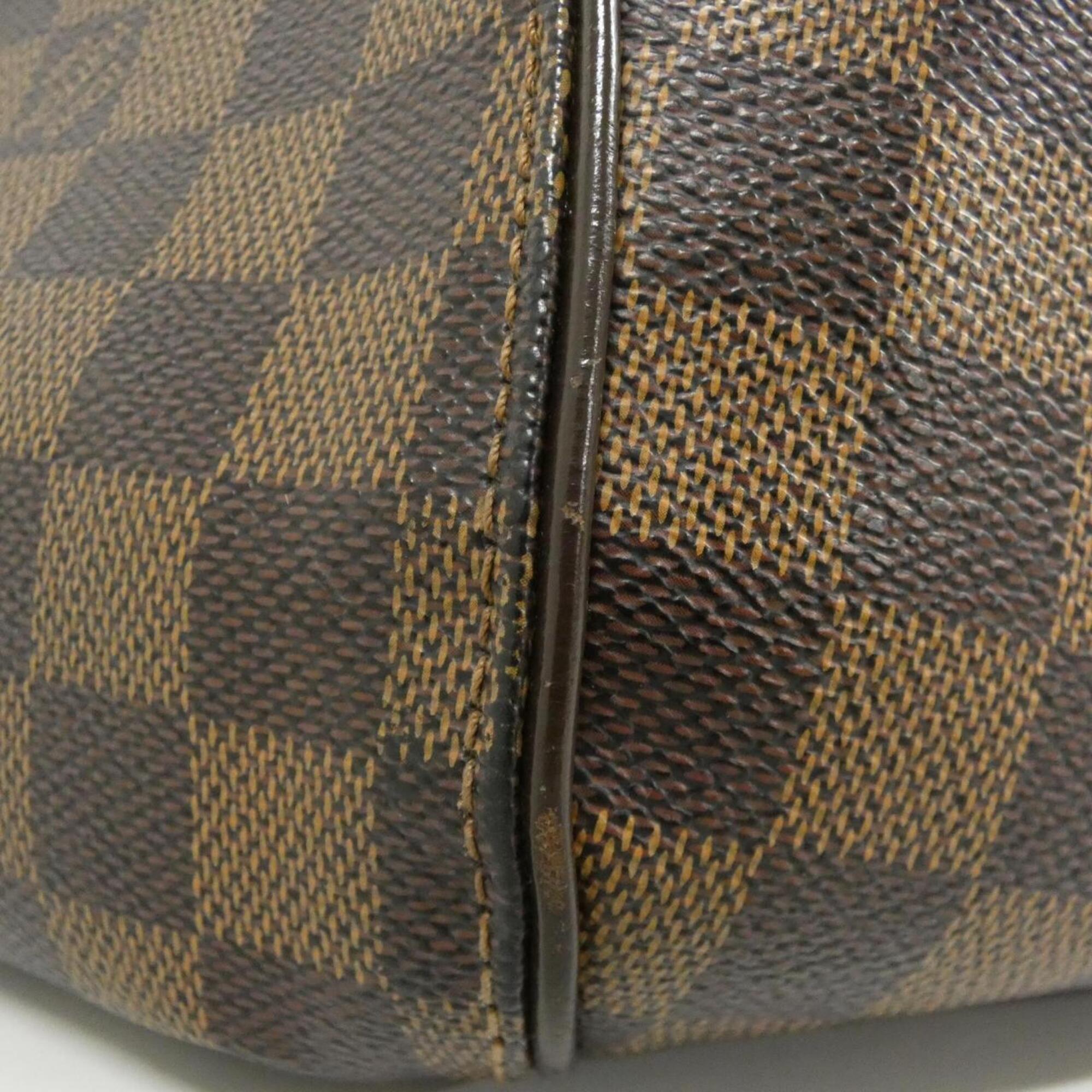Louis Vuitton Brown Coated Canvas Shoulder Bag (Pre-Owned)