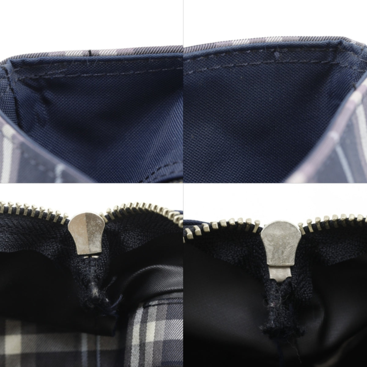 Burberry Blue Label Blue Navy Nylon Tote Bag (Pre-Owned)