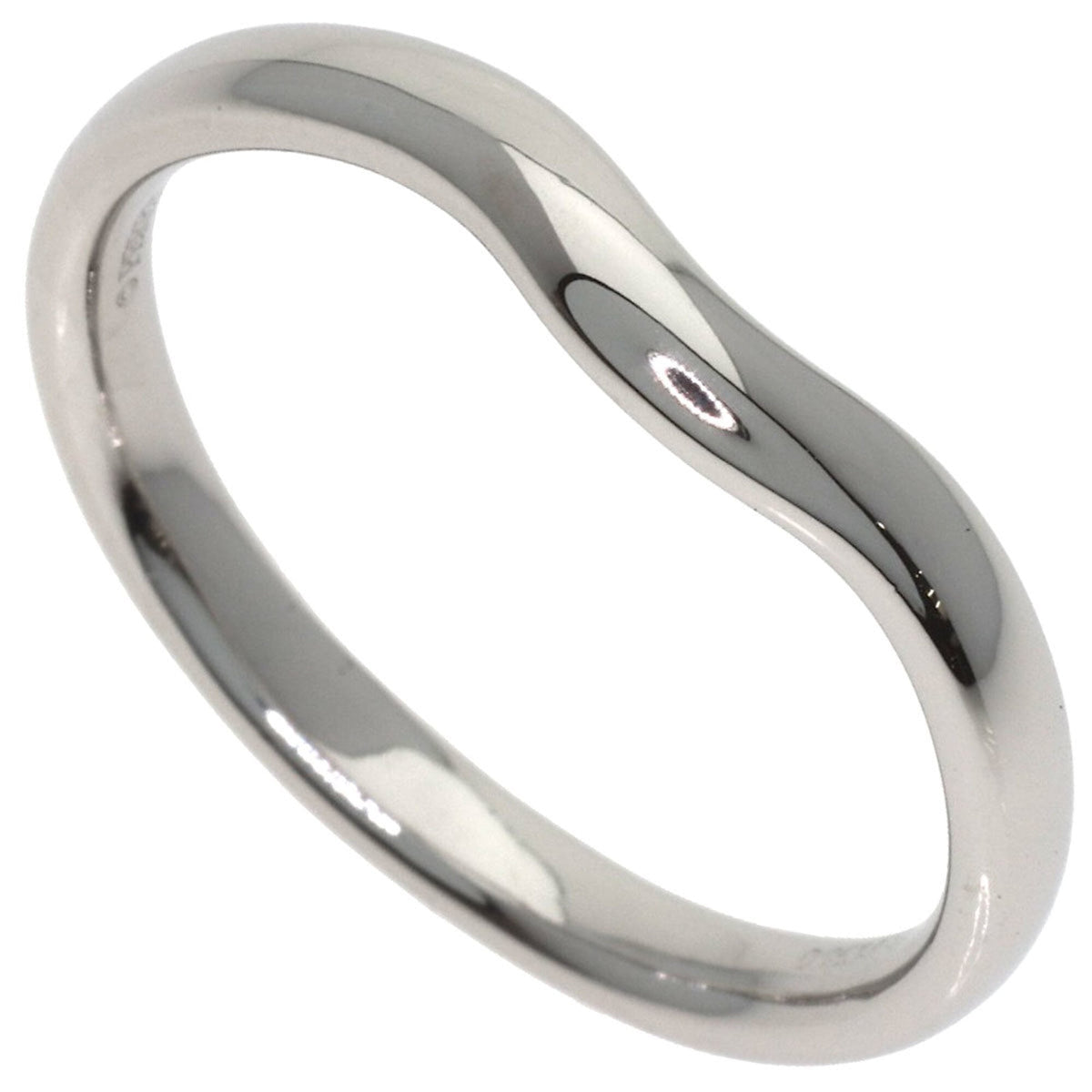 Tiffany Platinum 950 Band Ring (Pre-Owned)