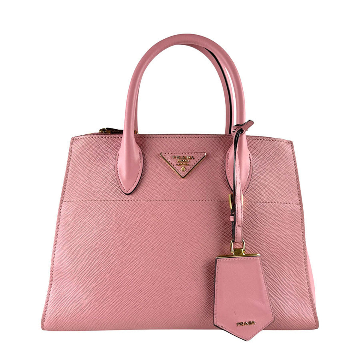 Prada Pink Leather Handbag (Pre-Owned)