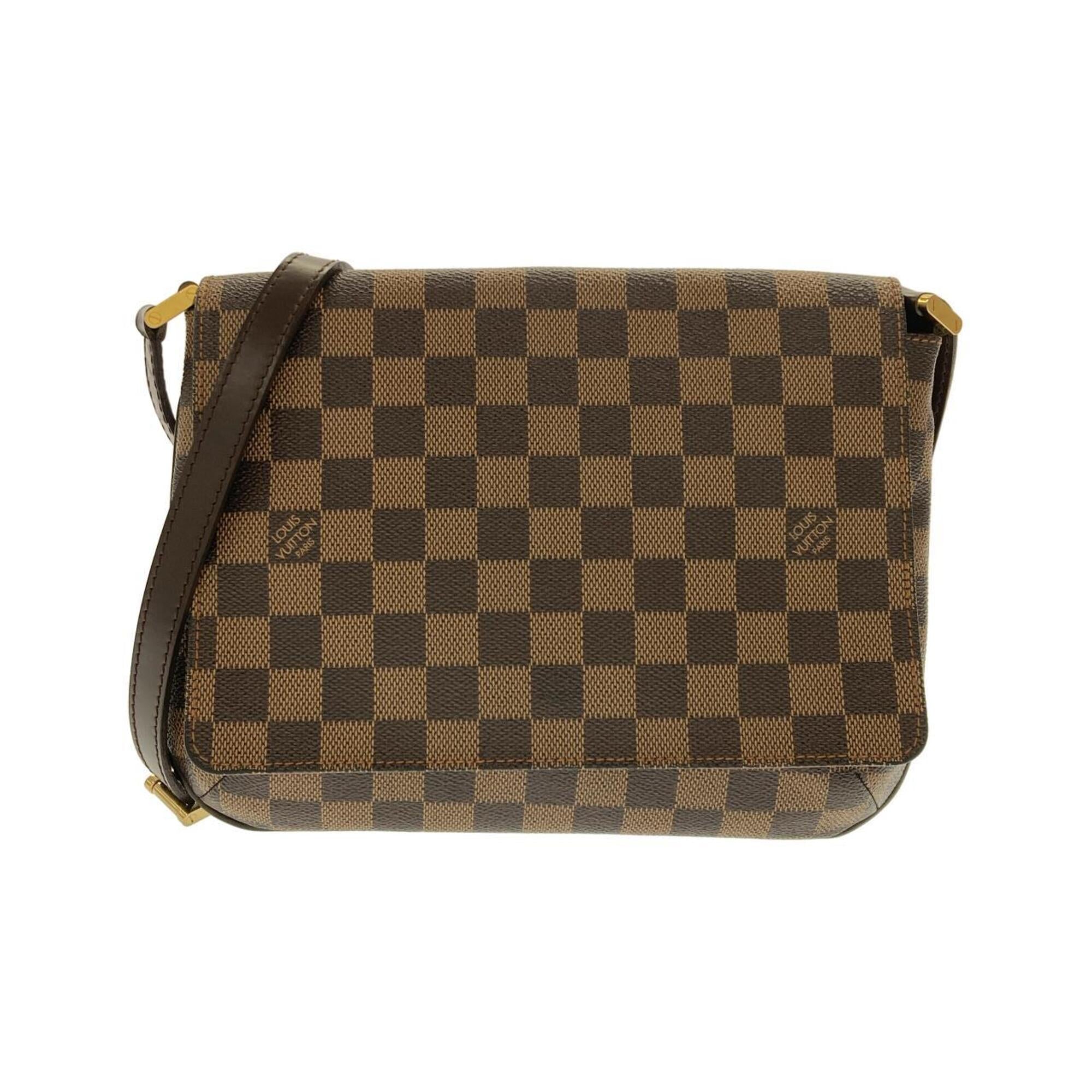 Louis Vuitton Ebene Coated Canvas Shoulder Bag (Pre-Owned)