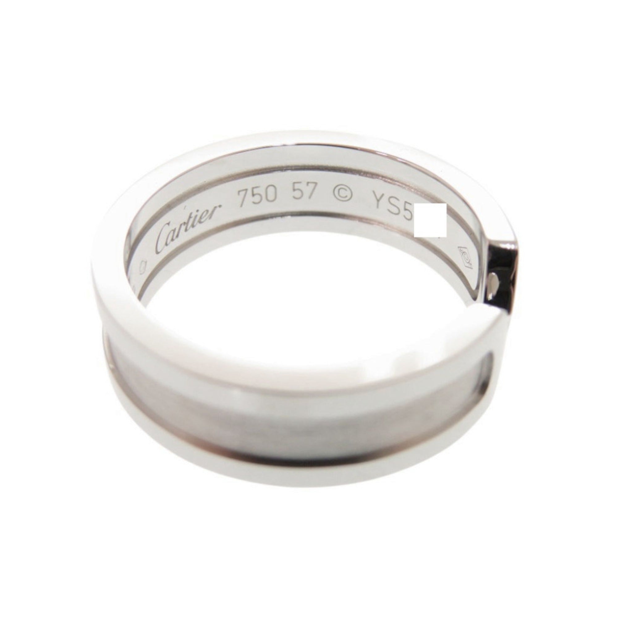 Cartier White Gold White Gold (18K) Band Ring (Pre-Owned)