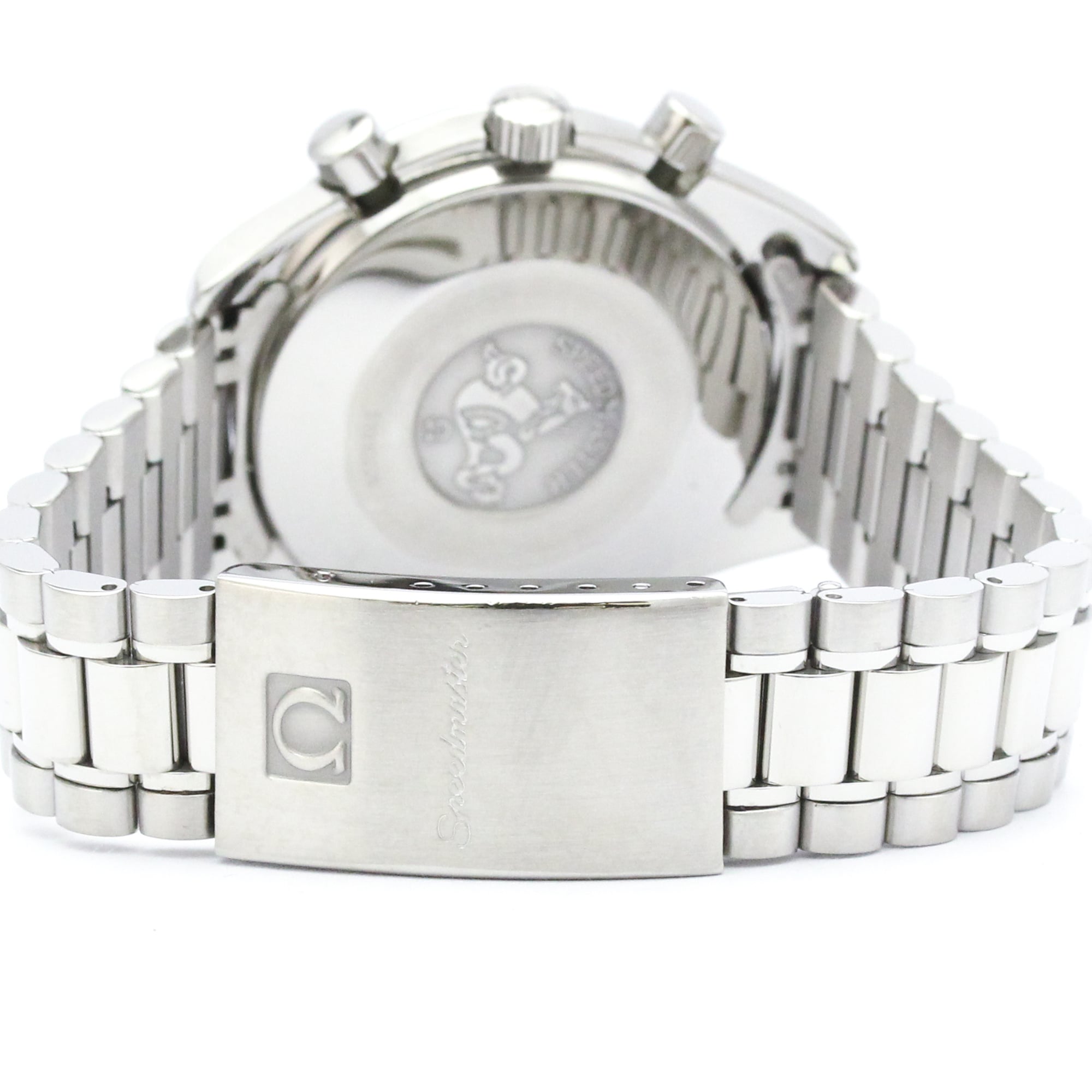 Omega Speedmaster Reduced Chronograph Automatic Watch Stainless Steel Watch (Pre-Owned)