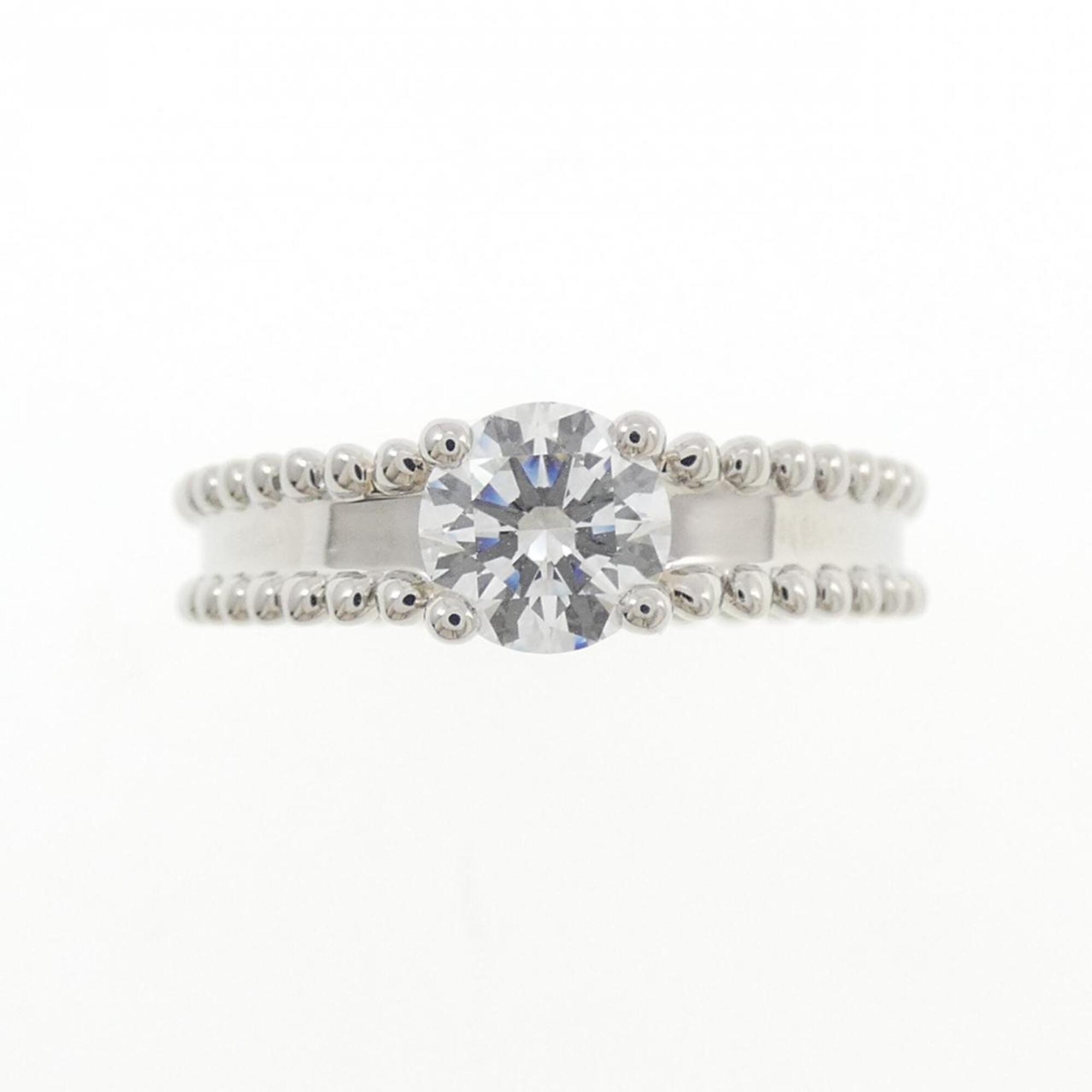 Van Cleef & Arpels Platinum 950 Band Ring (Pre-Owned)