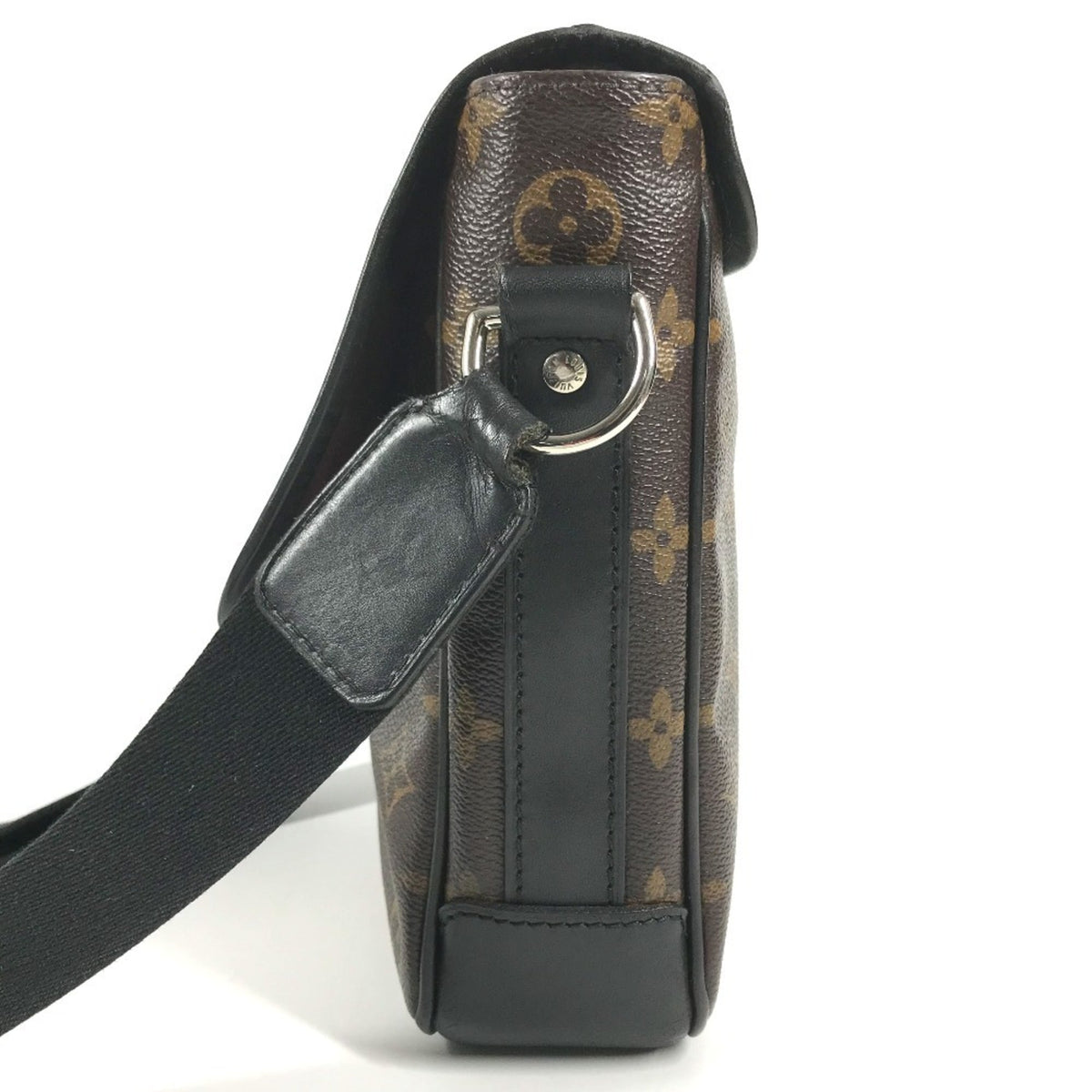 Louis Vuitton Black Brown Monogram Canvas Pochette Shoulder Bag (Pre-Owned)