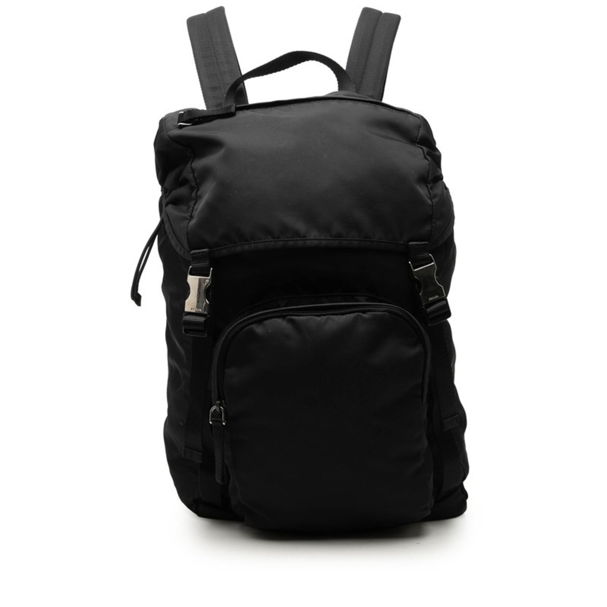 Prada Black Nylon Backpack (Pre-Owned)