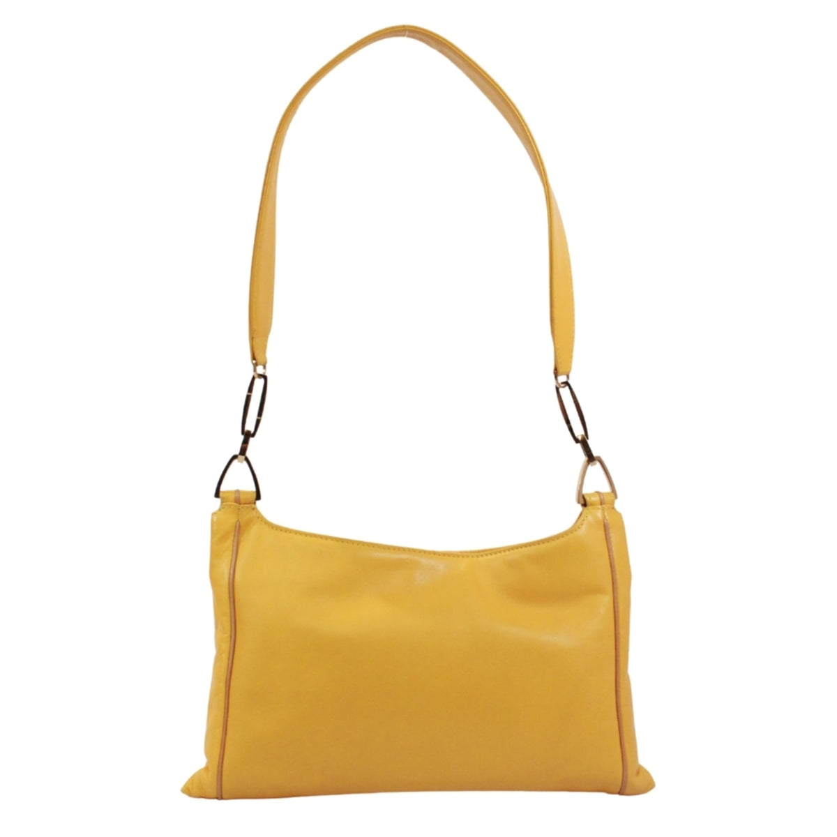 Loewe Yellow Leather Shoulder Bag (Pre-Owned)
