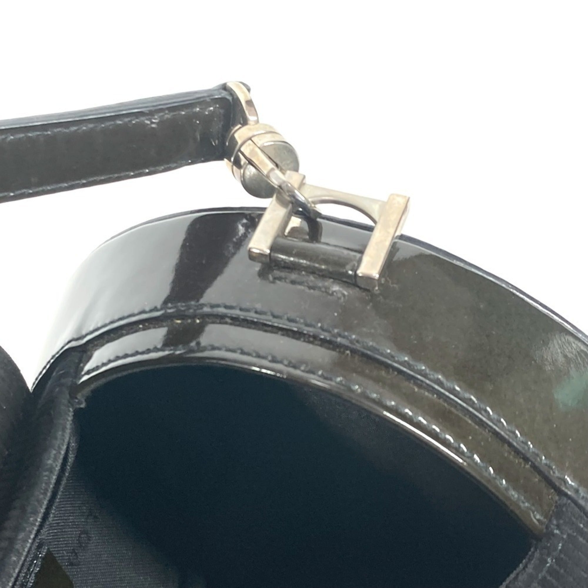 Bvlgari B.Zero1 Black Suede Leather Handbag Shoulder Bag (Pre-Owned)