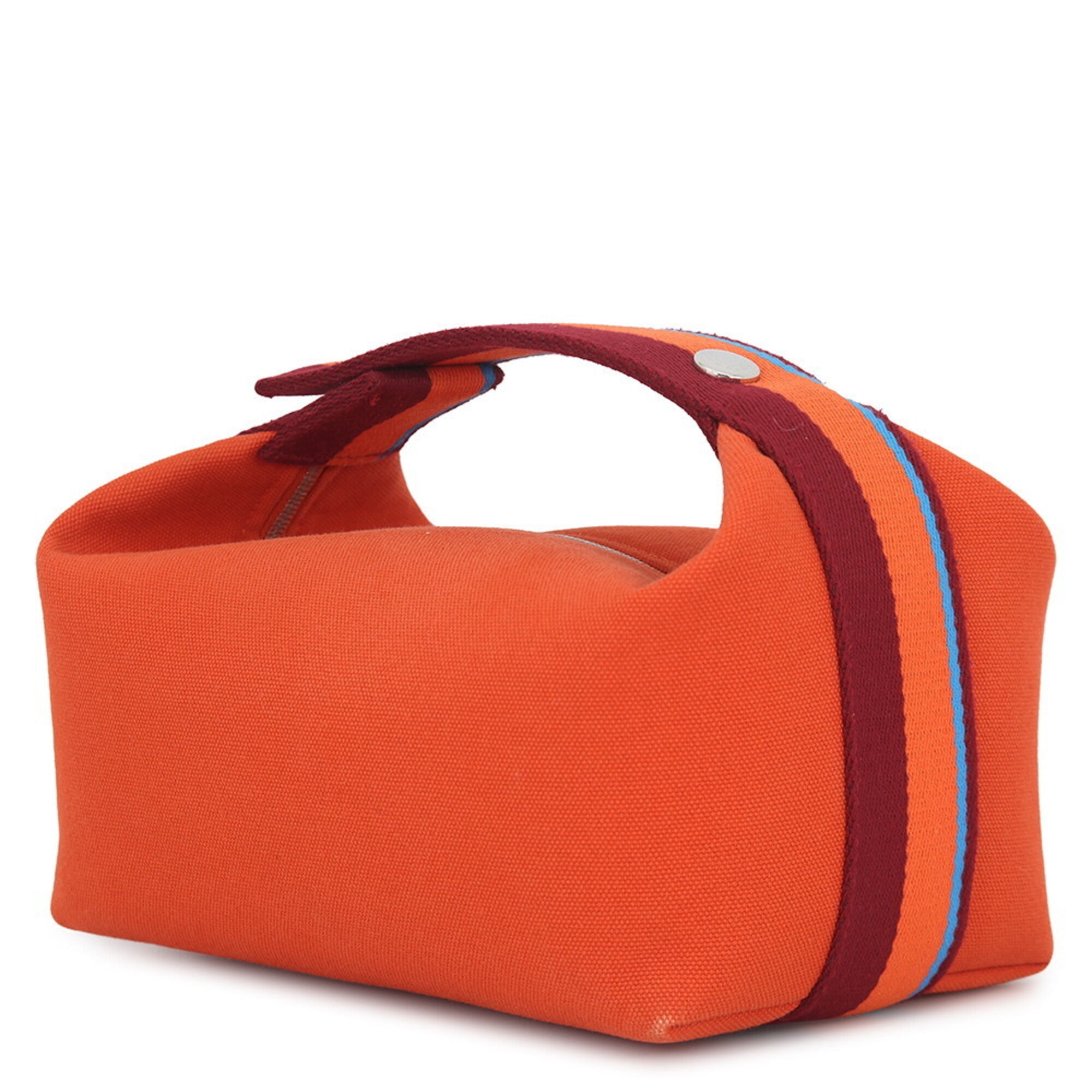 Hermes Kara Feu Canvas Handbag (Pre-Owned)
