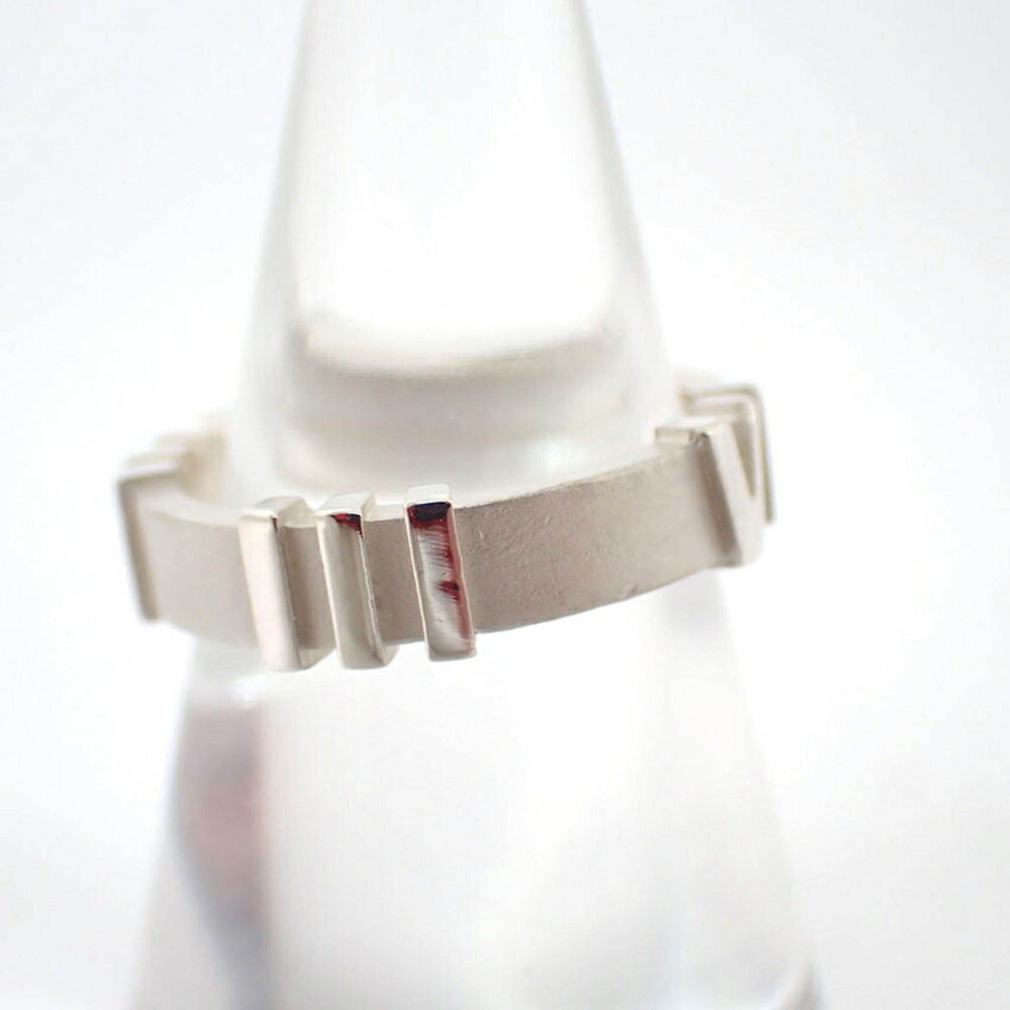 Tiffany Sterling Silver 925 Band Ring (Pre-Owned)