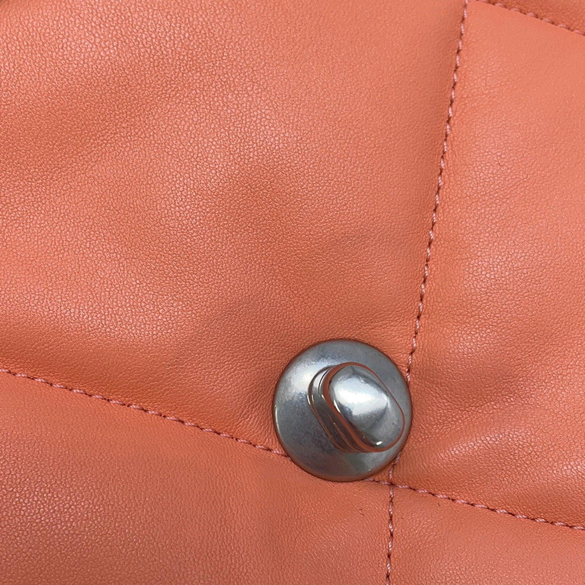 Chanel Matelasse Salmon Pink Leather Handbag Shoulder Bag (Pre-Owned)