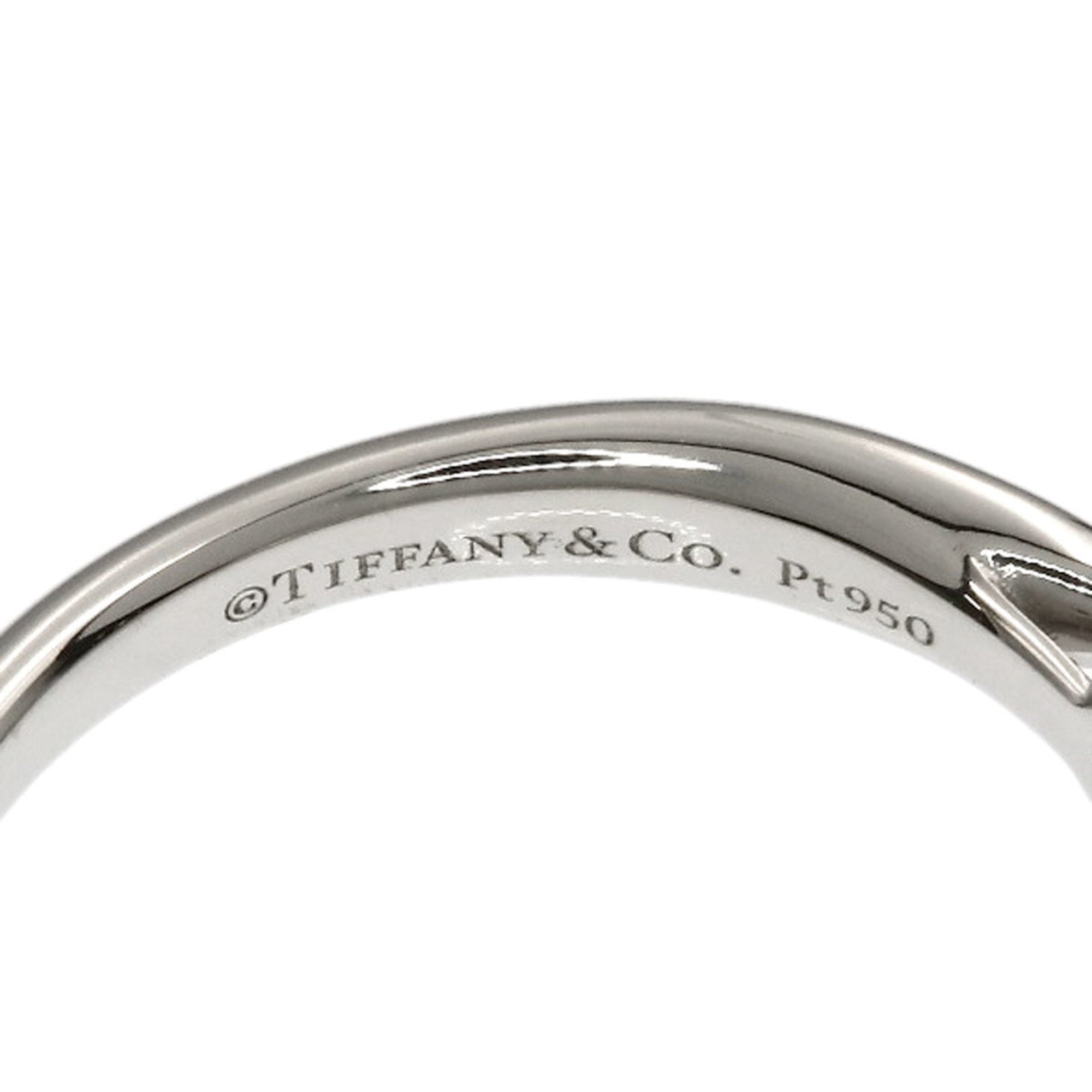 Tiffany Platinum 950 Band Ring (Pre-Owned)