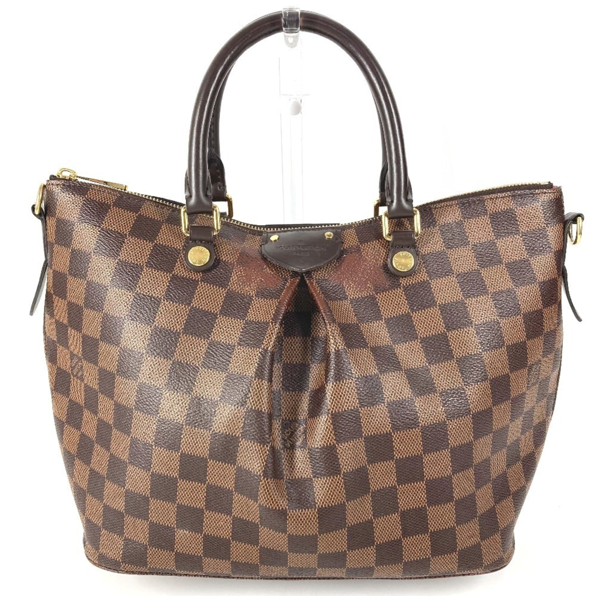 Louis Vuitton Brown Damier Canvas Handbag Tote Bag (Pre-Owned)