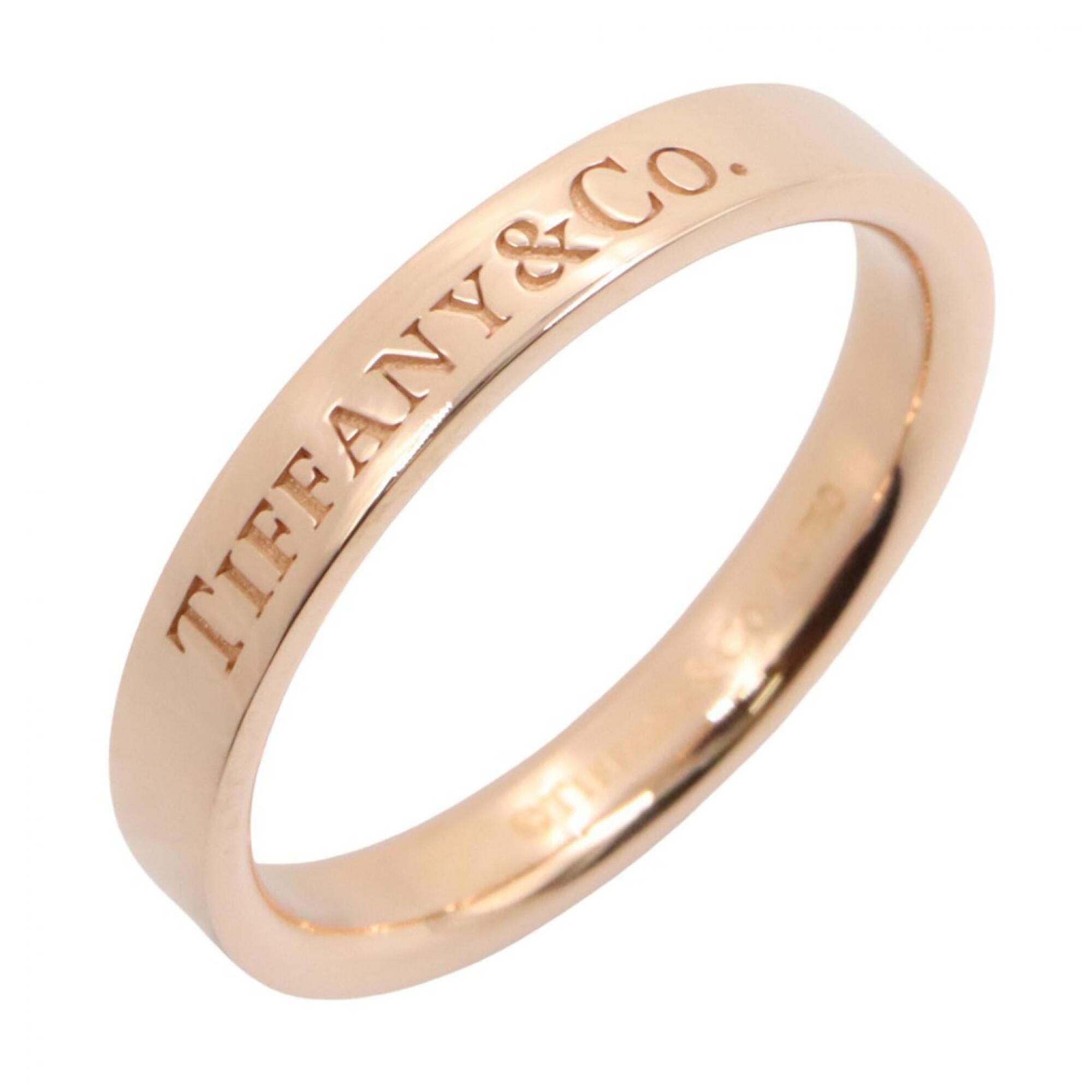 Tiffany Gold Pink Gold (18K) Band Ring (Pre-Owned)