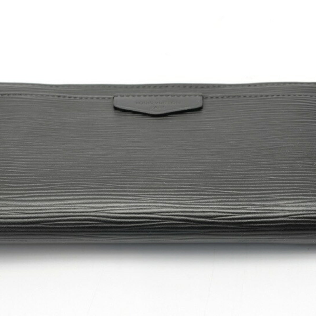 Louis Vuitton Black Noir Epi Leather Chain/Shoulder Wallet (Pre-Owned)