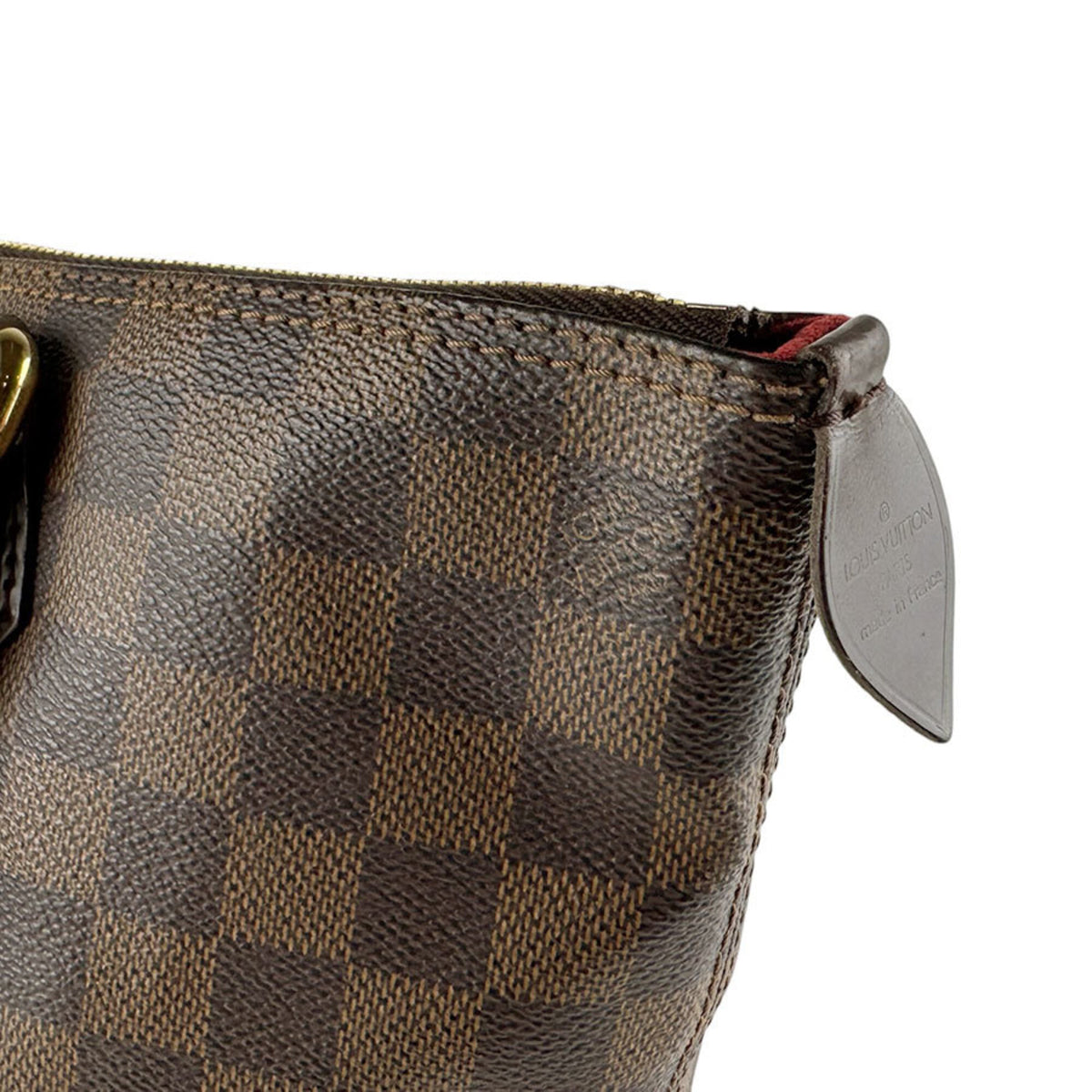 Louis Vuitton Damier Canvas Ebene Damier Canvas Handbag (Pre-Owned)