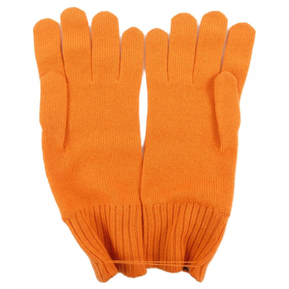 Hermes Orange Cashmere Warm Gloves (Pre-Owned)