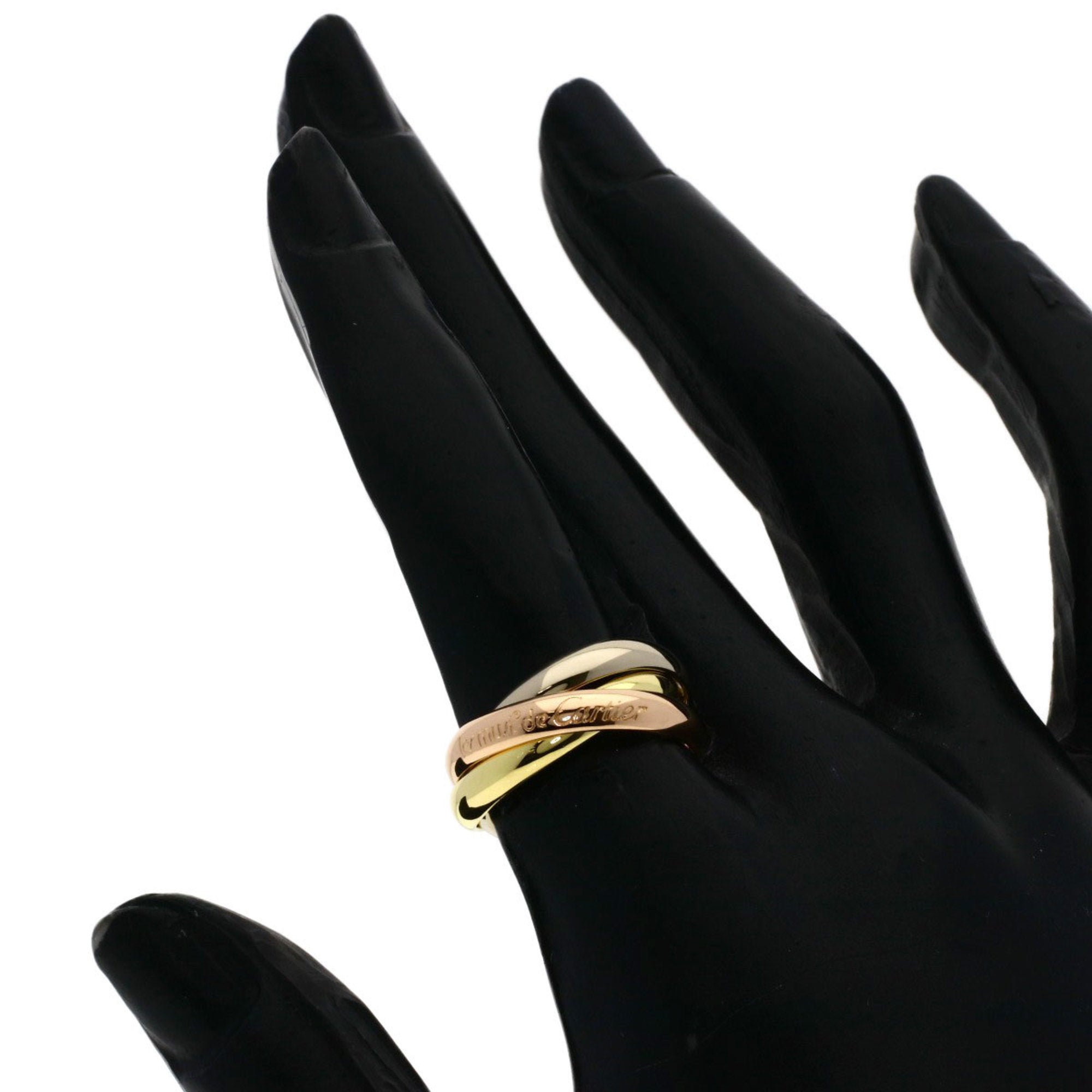 Cartier Yellow Gold (18K) Pink Gold (18K) White Gold (18K) Band Ring (Pre-Owned)