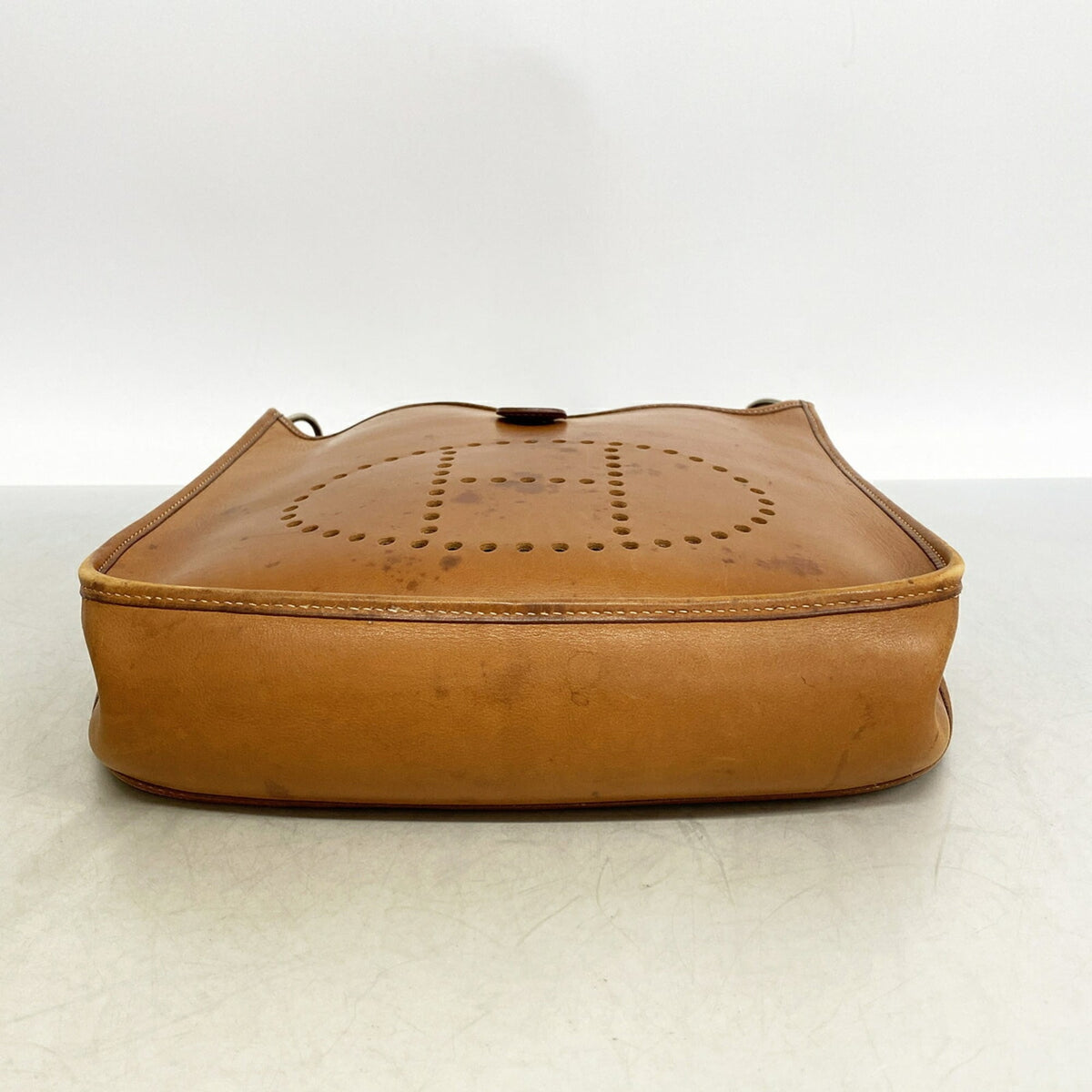 Hermes Natural Vache Leather Shoulder Bag (Pre-Owned)