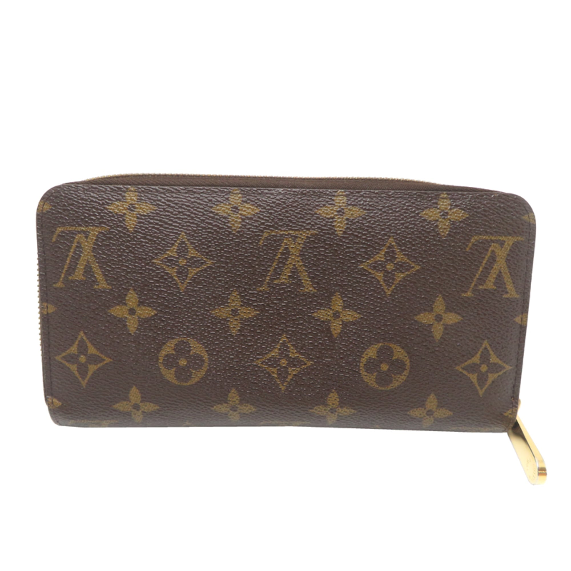 Louis Vuitton Brown Monogram Long Wallet (Bi-Fold) (Pre-Owned)