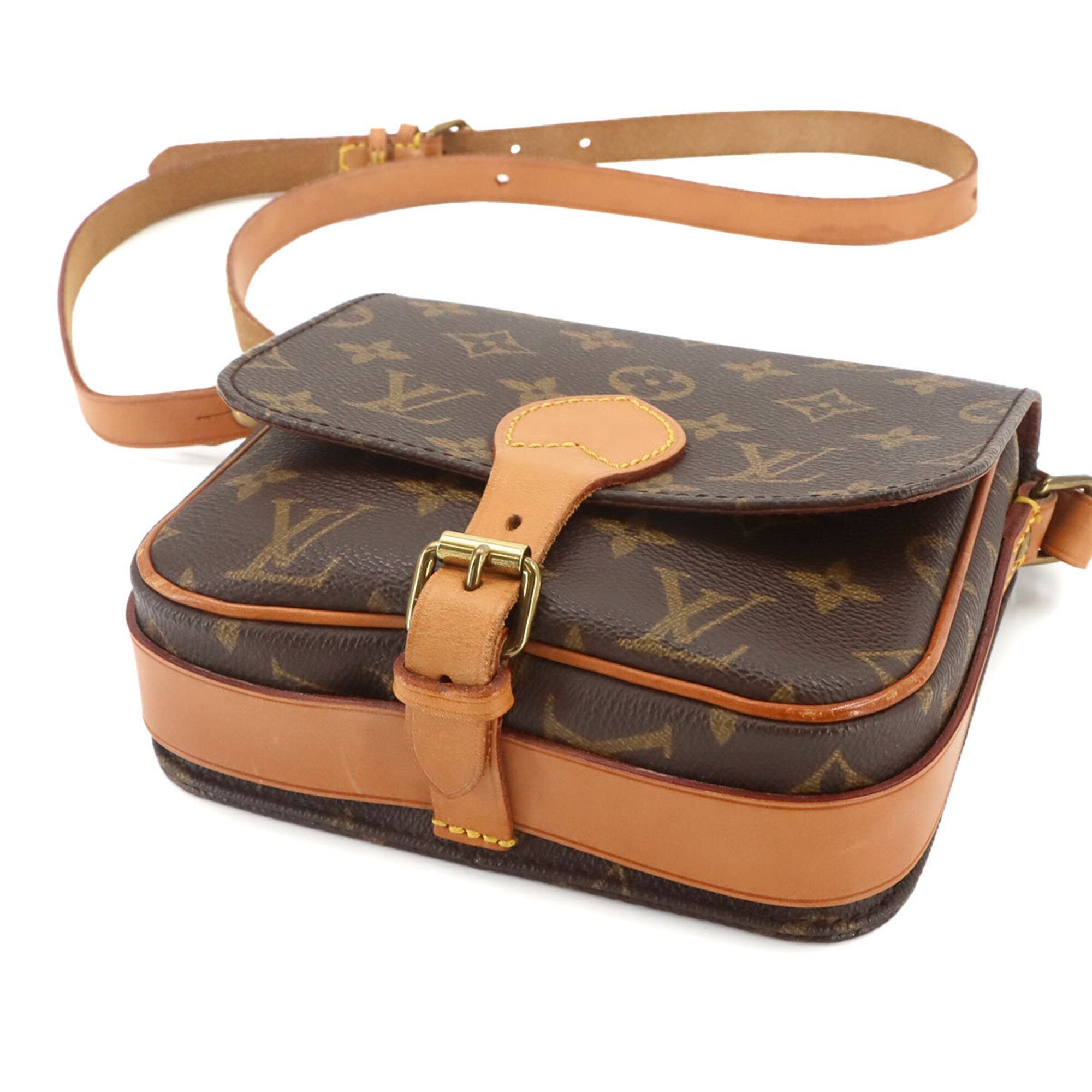 Louis Vuitton Brown Monogram Monogram Handbag Shoulder Bag (Pre-Owned)