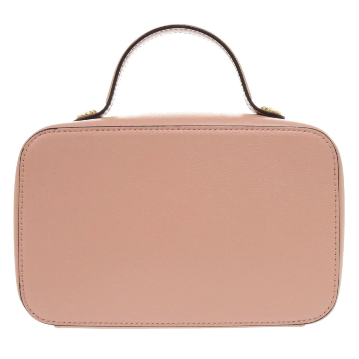 Salvatore Ferragamo Pink Leather Shoulder Bag (Pre-Owned)