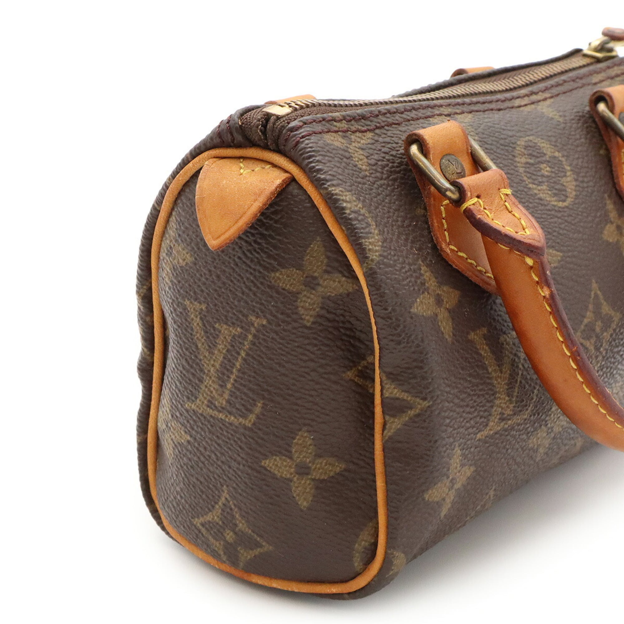 Louis Vuitton Brown Monogram Mini Handbag Pouch (Pre-Owned)
