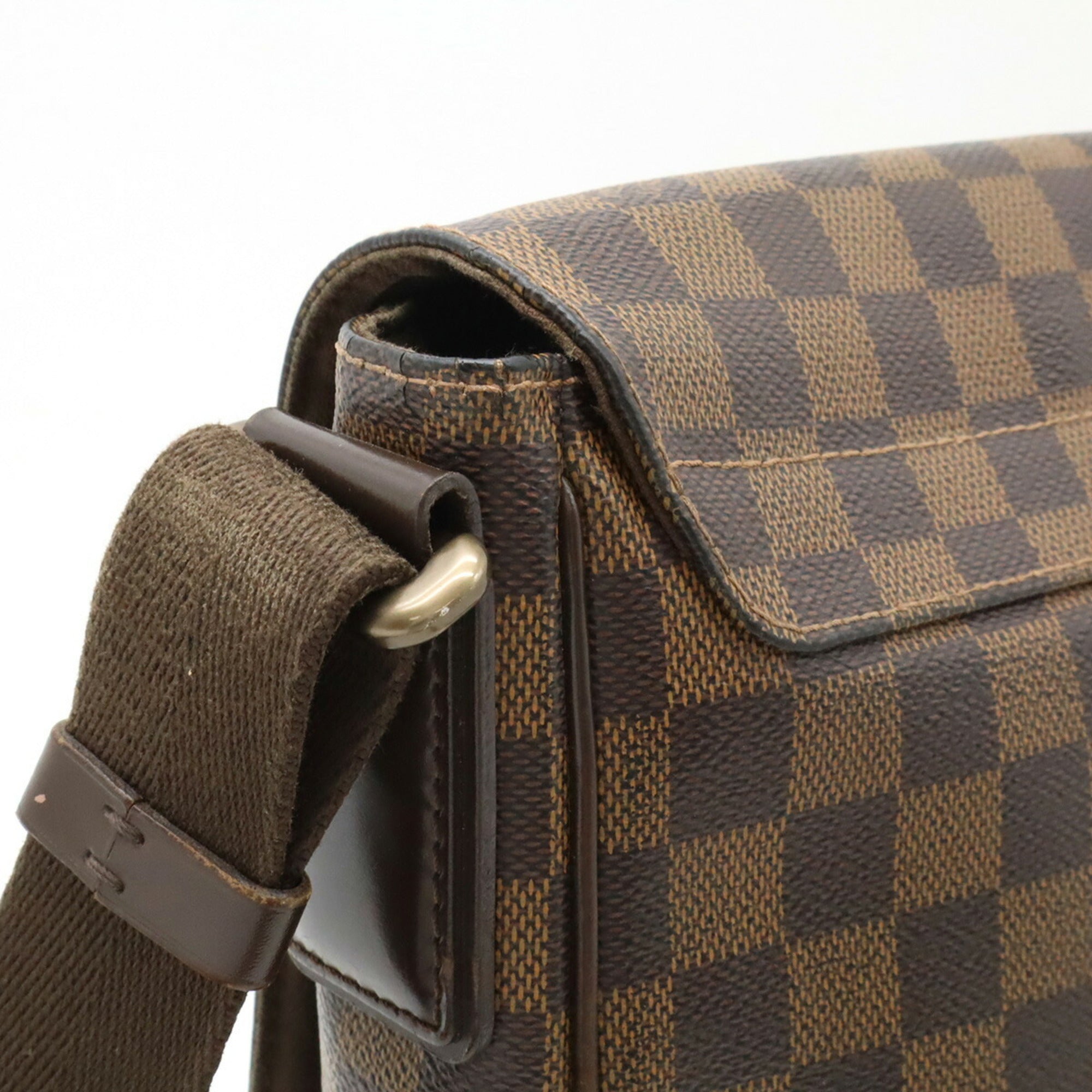 Louis Vuitton Brown Damier Canvas Pvc Shoulder Bag (Pre-Owned)