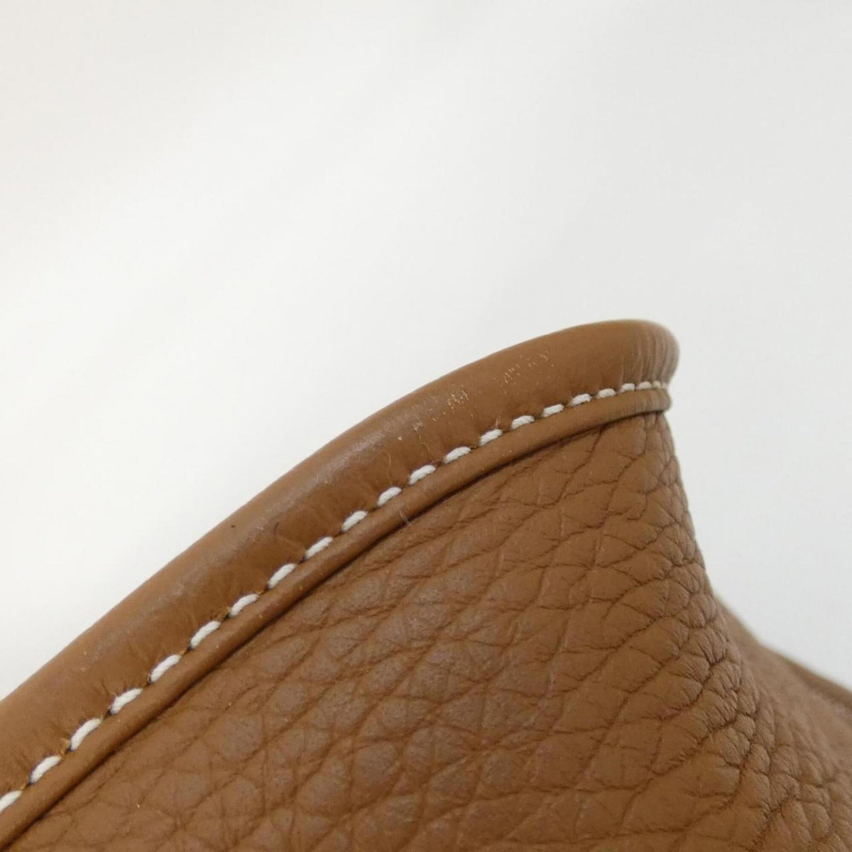 Hermes Brown Taurillon Clemence Leather Shoulder Bag (Pre-Owned)
