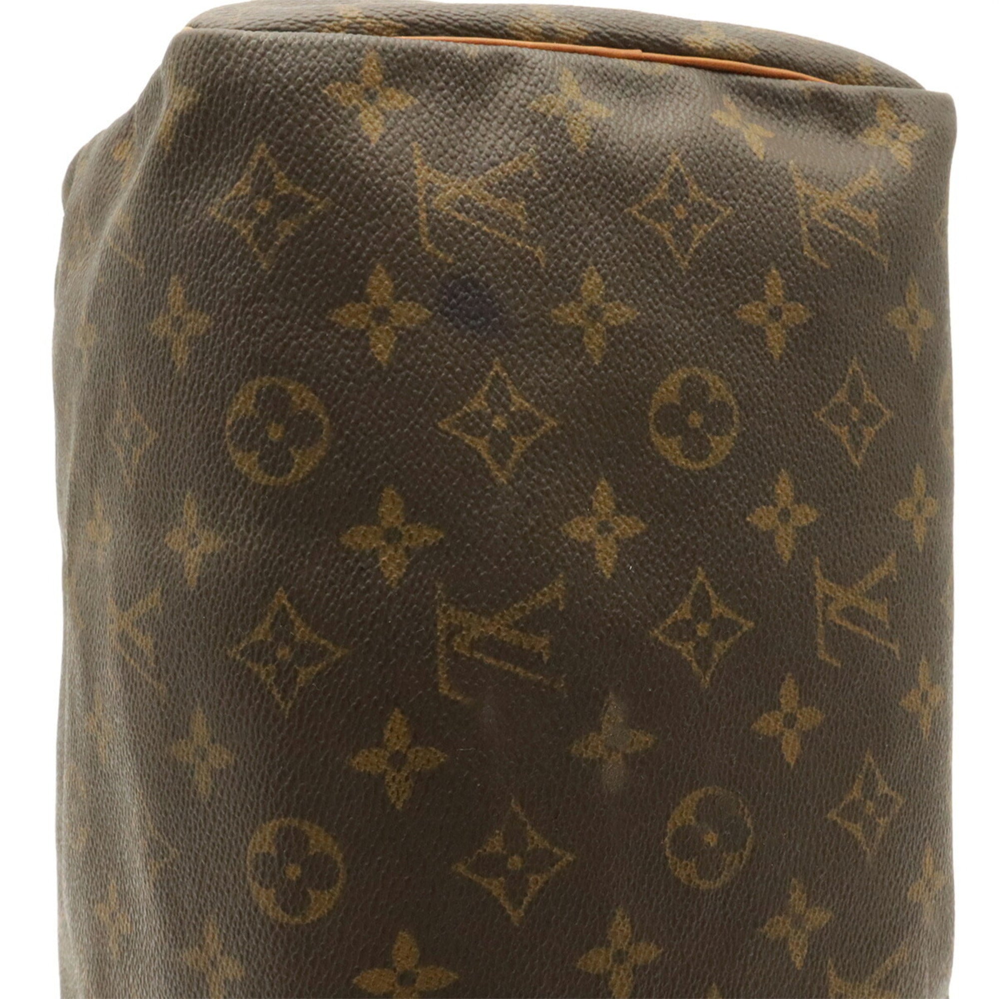 Louis Vuitton Brown Monogram Canvas Pvc Coated Canvas Handbag (Pre-Owned)