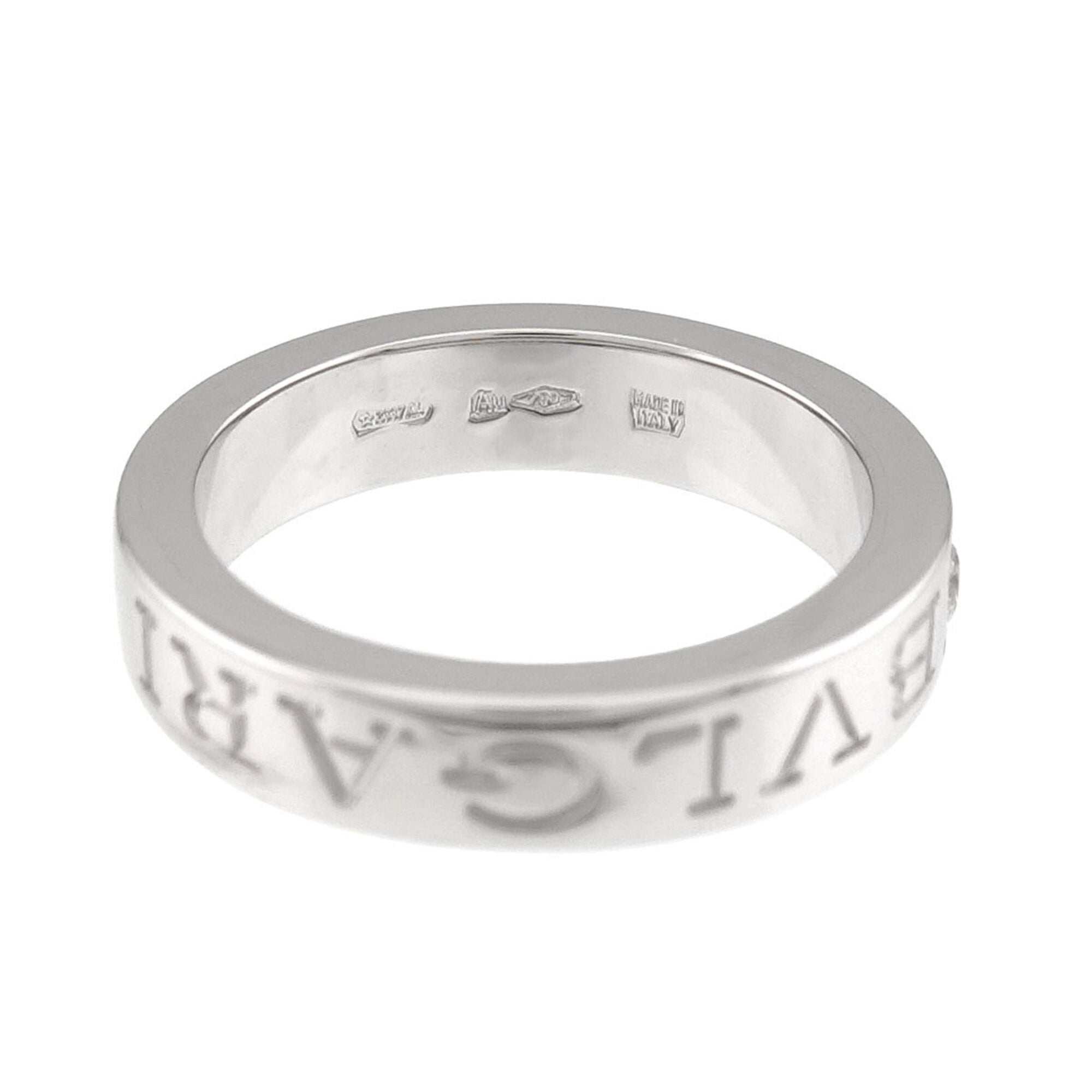 Bvlgari White Gold (18K) Band Ring (Pre-Owned)