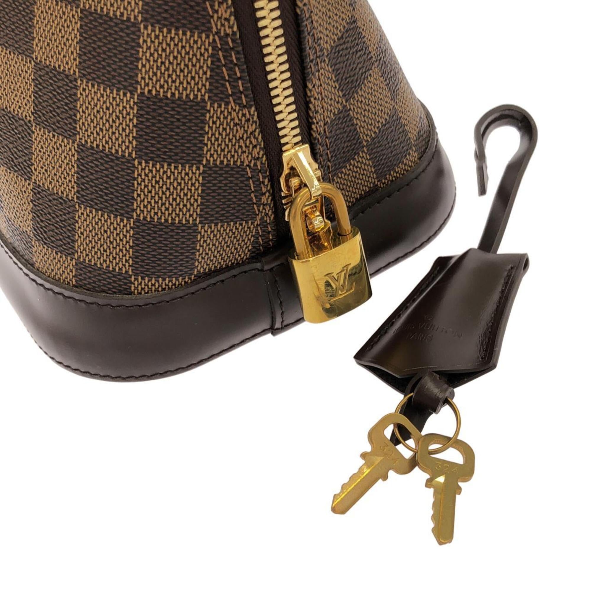 Louis Vuitton Ebene Coated Canvas Handbag (Pre-Owned)